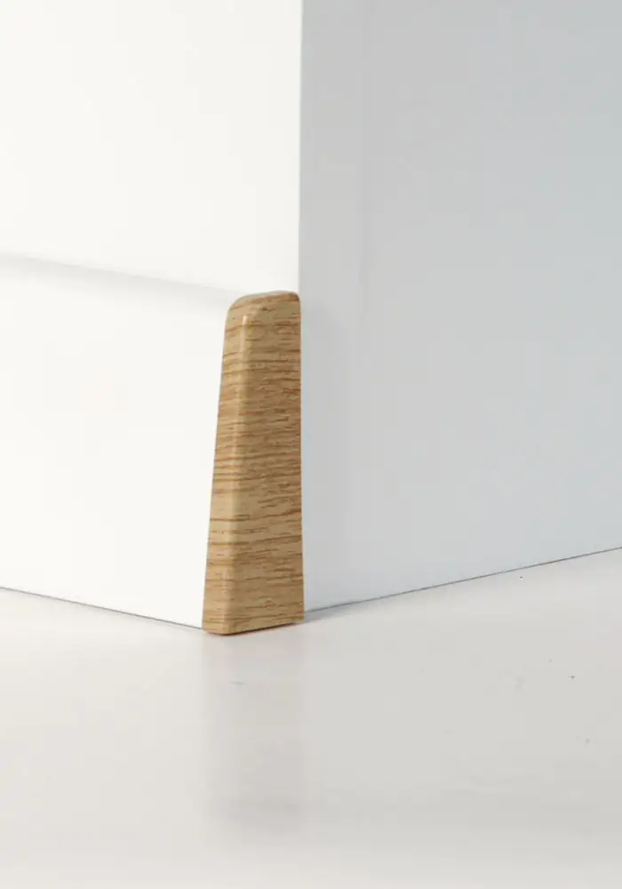 Classen Endkappen für Clip-Leiste foliert 19 x 58 mm Eiche hell Holzpore Classen Endkappen für Clip-Leiste foliert 19 x 58 mm Eiche hell Holzpore