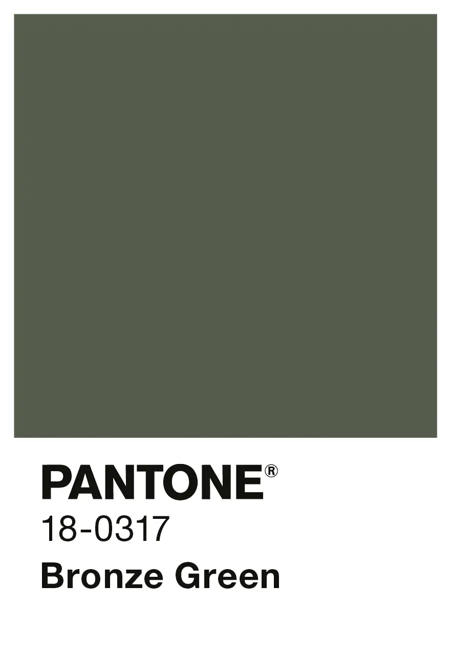 Alpina Wandfarbe Pantone matt bronze green 2,5 L
