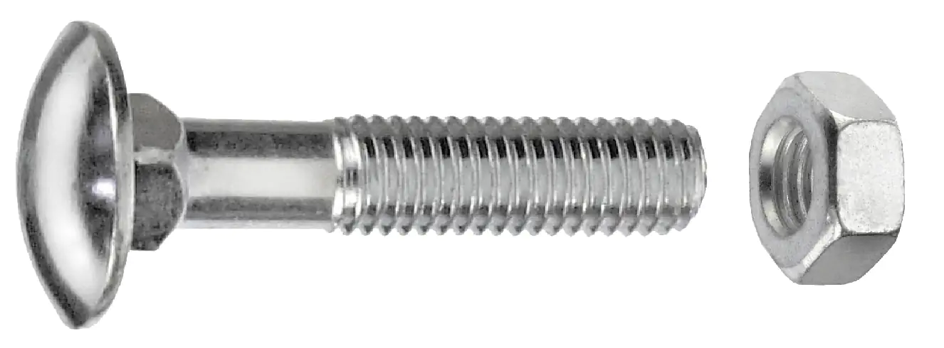 Schlossschrauben M8 x 180 mm, 25 Stück