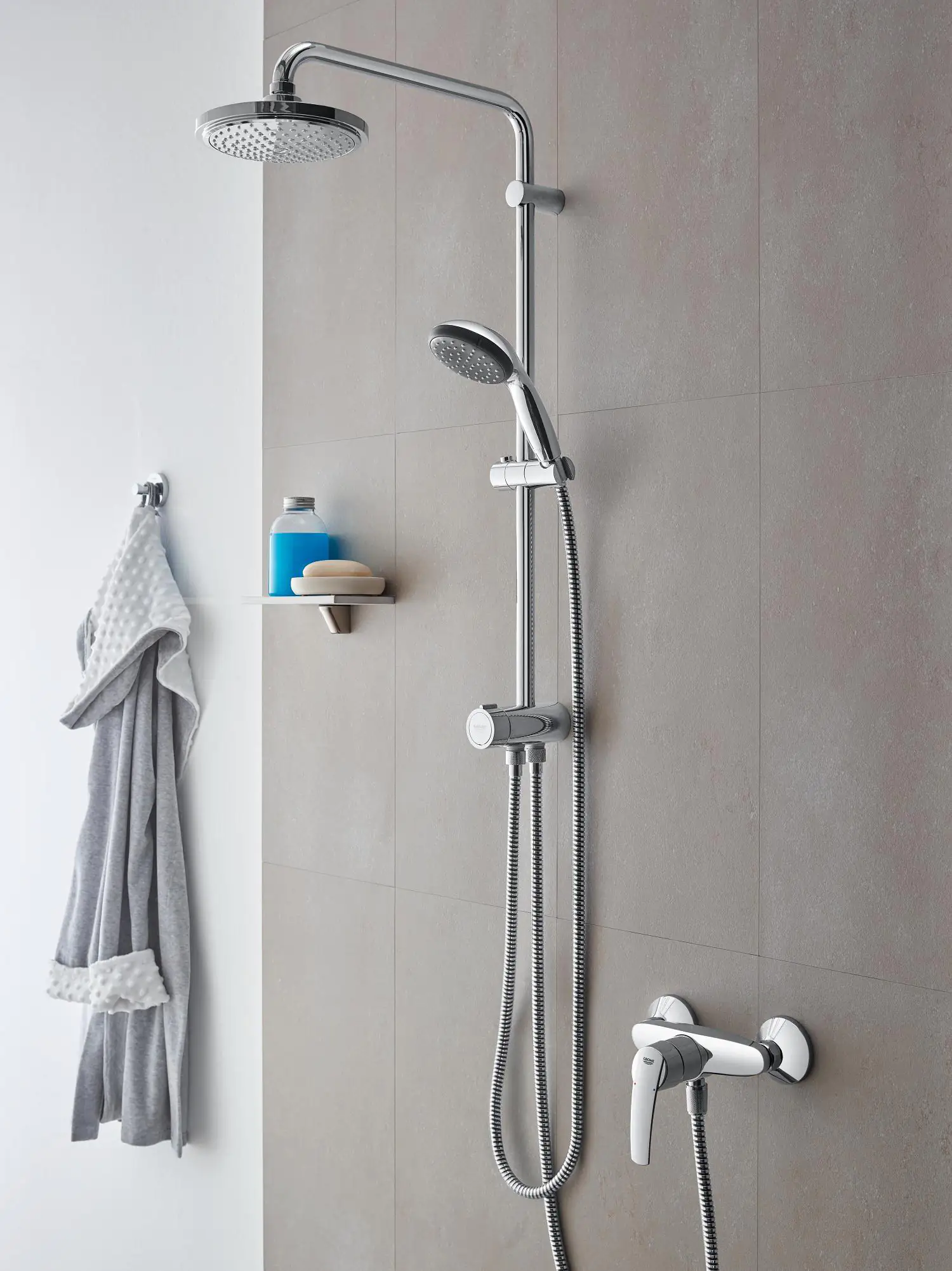 4005176929083_2500352 Grohe Handbrause Vitalio Start 1 Strahlart, verchromt