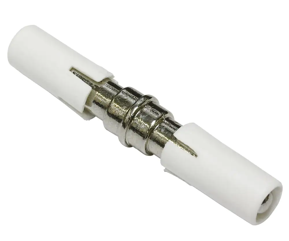 Gardinia Stangenverbinder New York weiß, Ø 12 mm