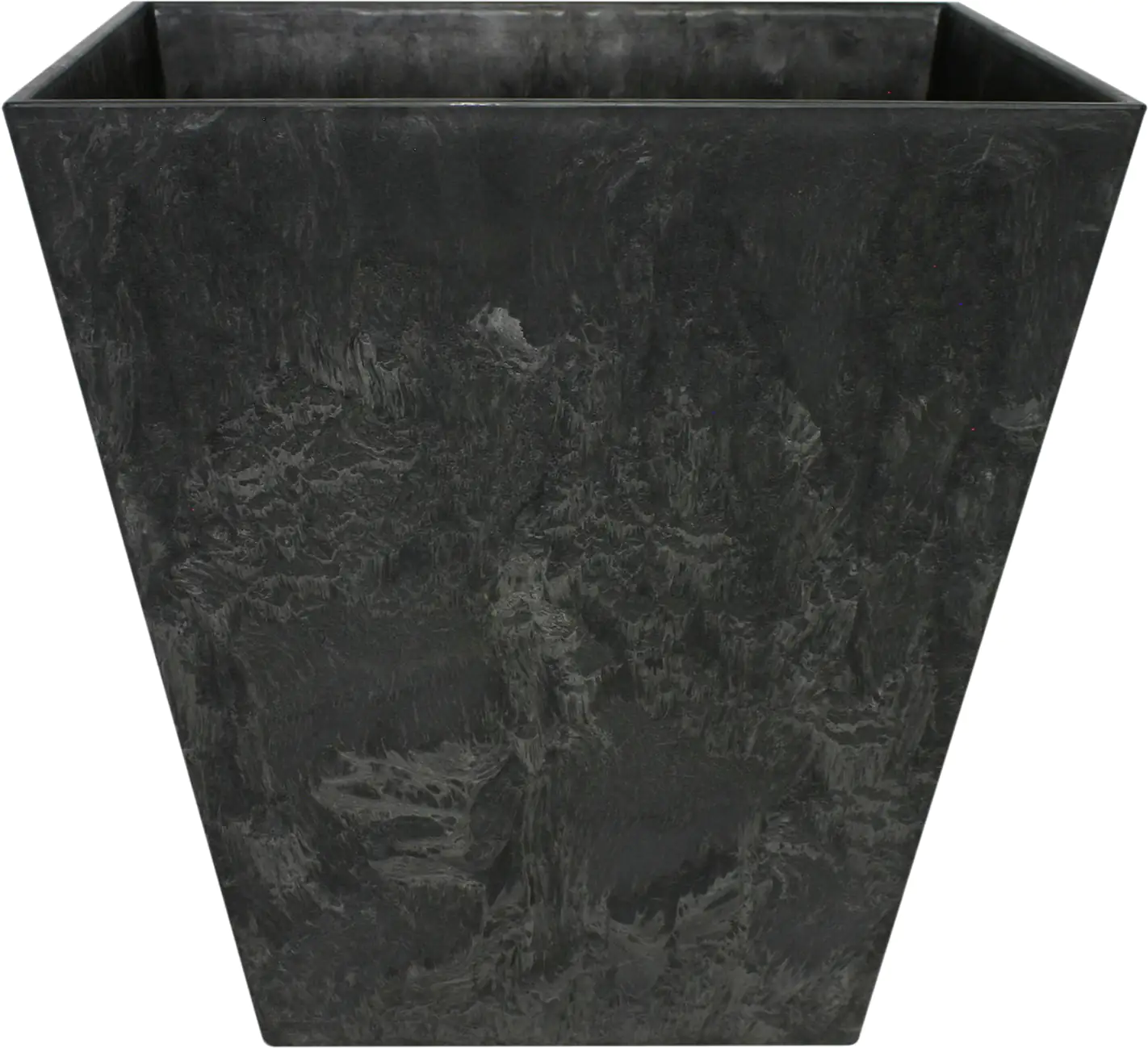 Artstone Topf Ella 20 x 20 x 20 cm schwarz Artstone Topf Ella 20 x 20 x 20 cm schwarz
