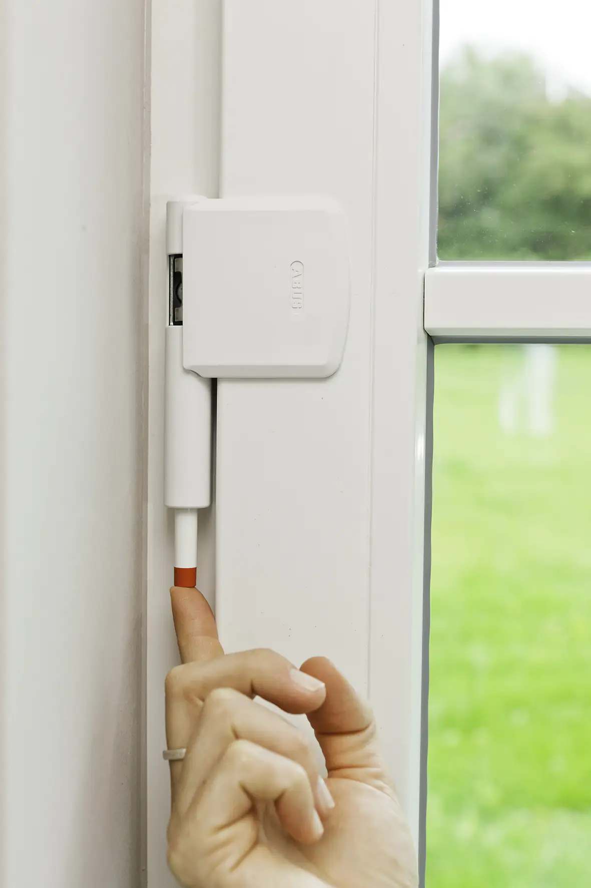 Abus Scharnierseitensicherung FAS101 weiß Abus Scharnierseitensicherung FAS101 weiß