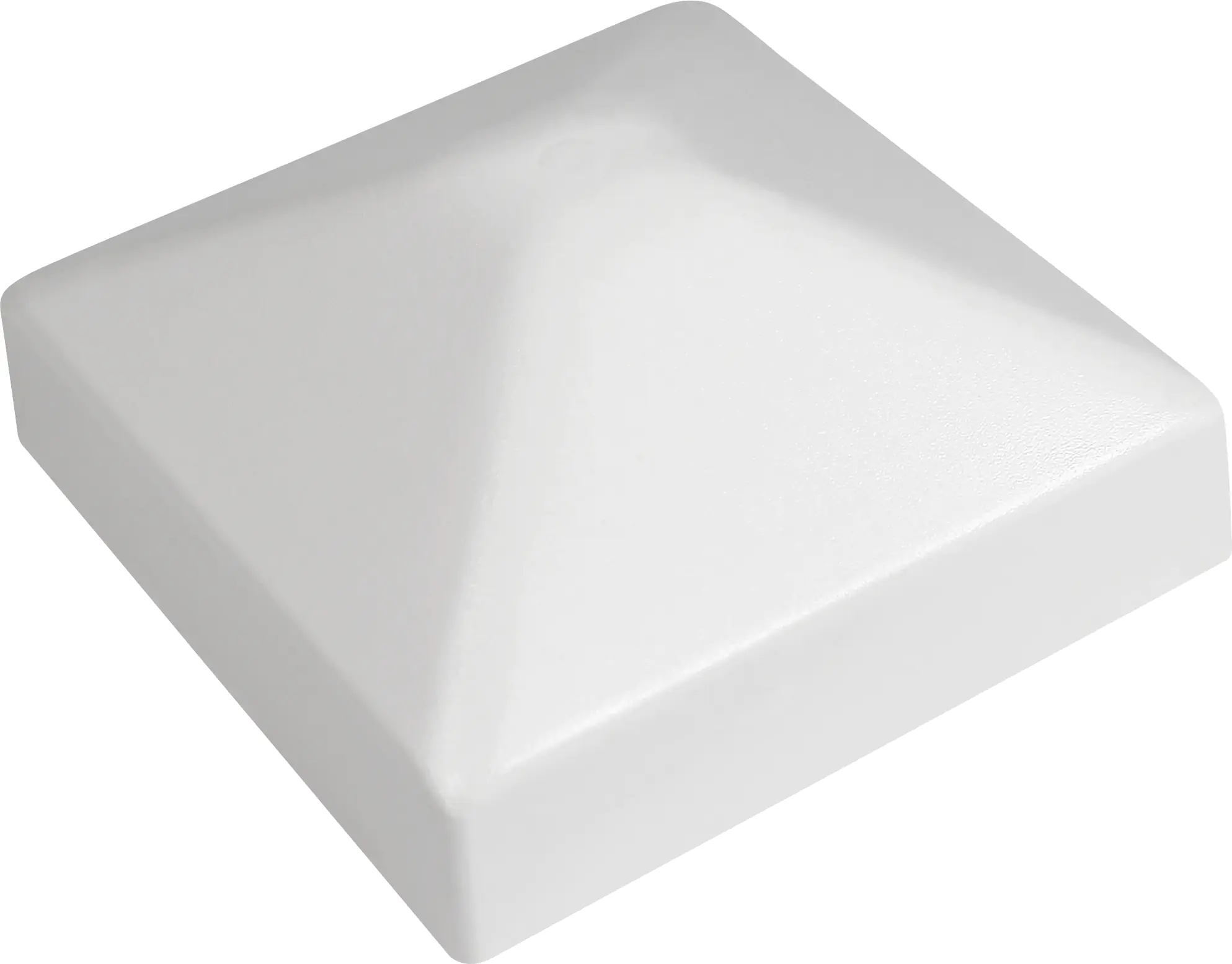 Pfosten Kappe 70 x 70 mm weiß Pfosten Kappe 70 x 70 mm weiß