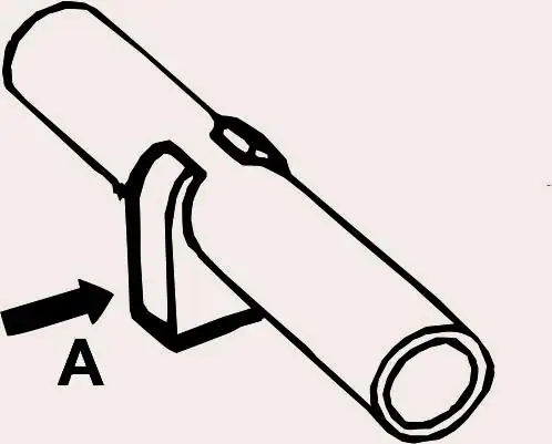 Rohrclip einfach 22 mm / 25er Pack