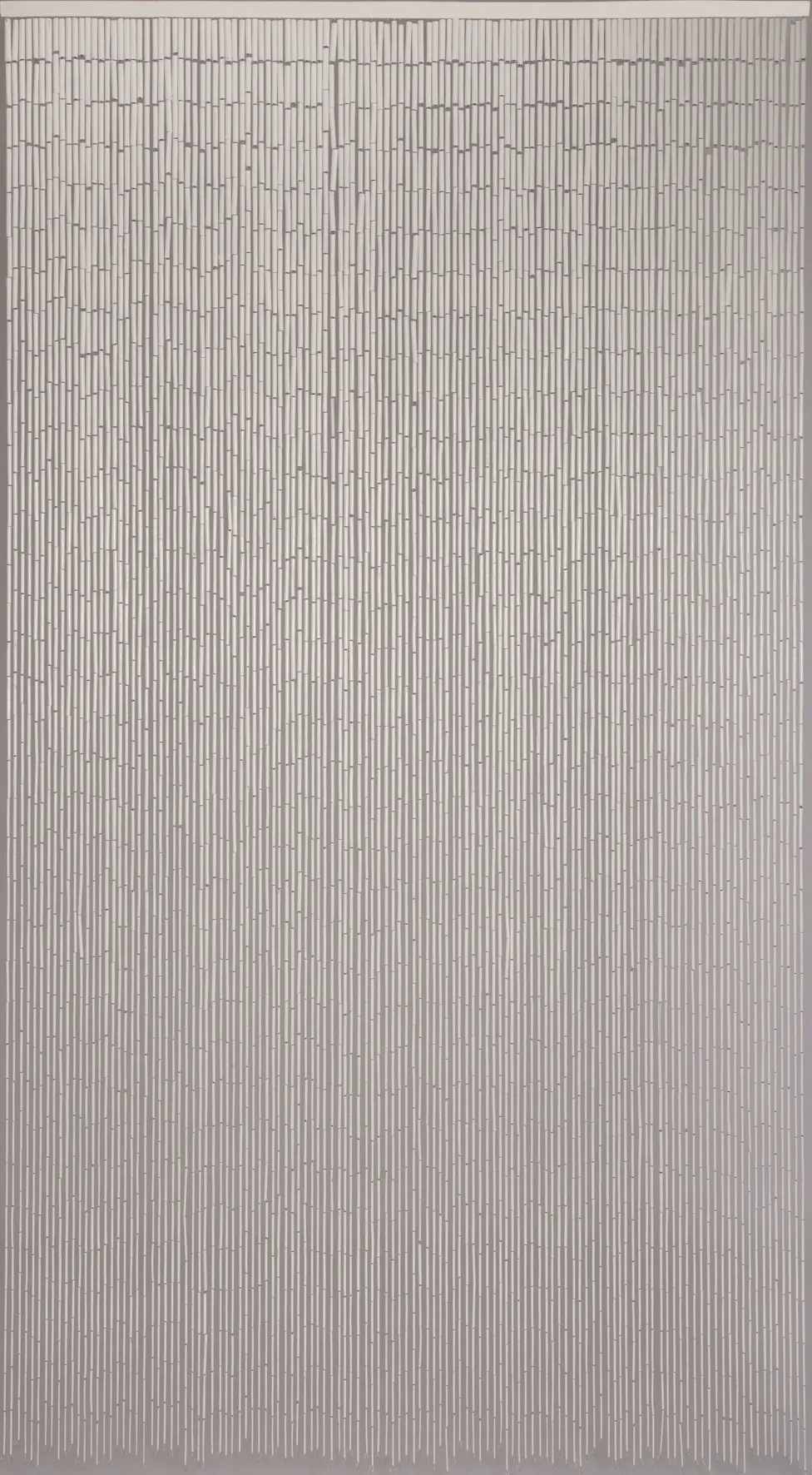 Conacord Türvorhang Bambus Uni XL weiß 120 x 220 cm