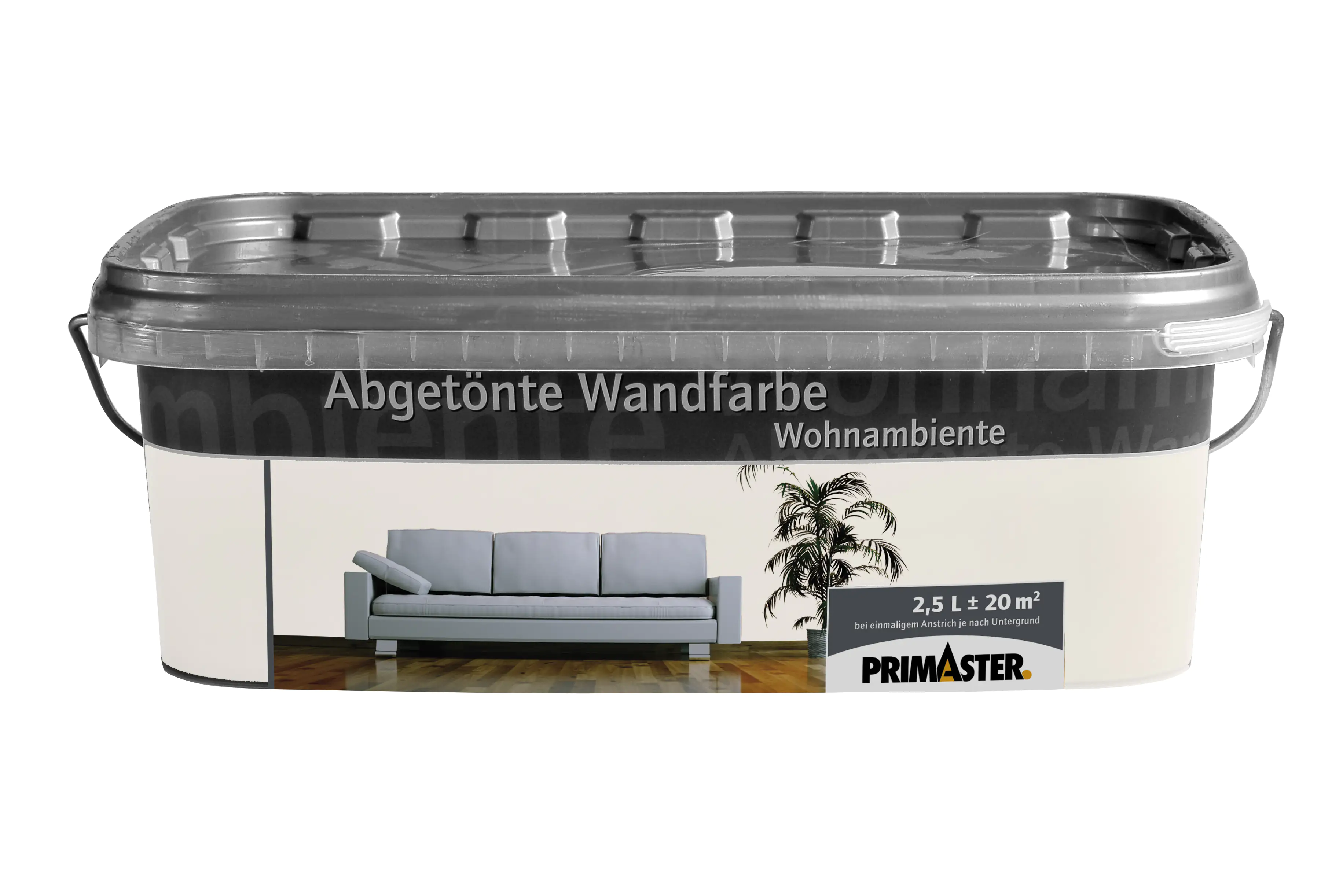 Primaster Wandfarbe Wohnambiente 2,5 L milch Primaster Wandfarbe Wohnambiente 2,5 L milch