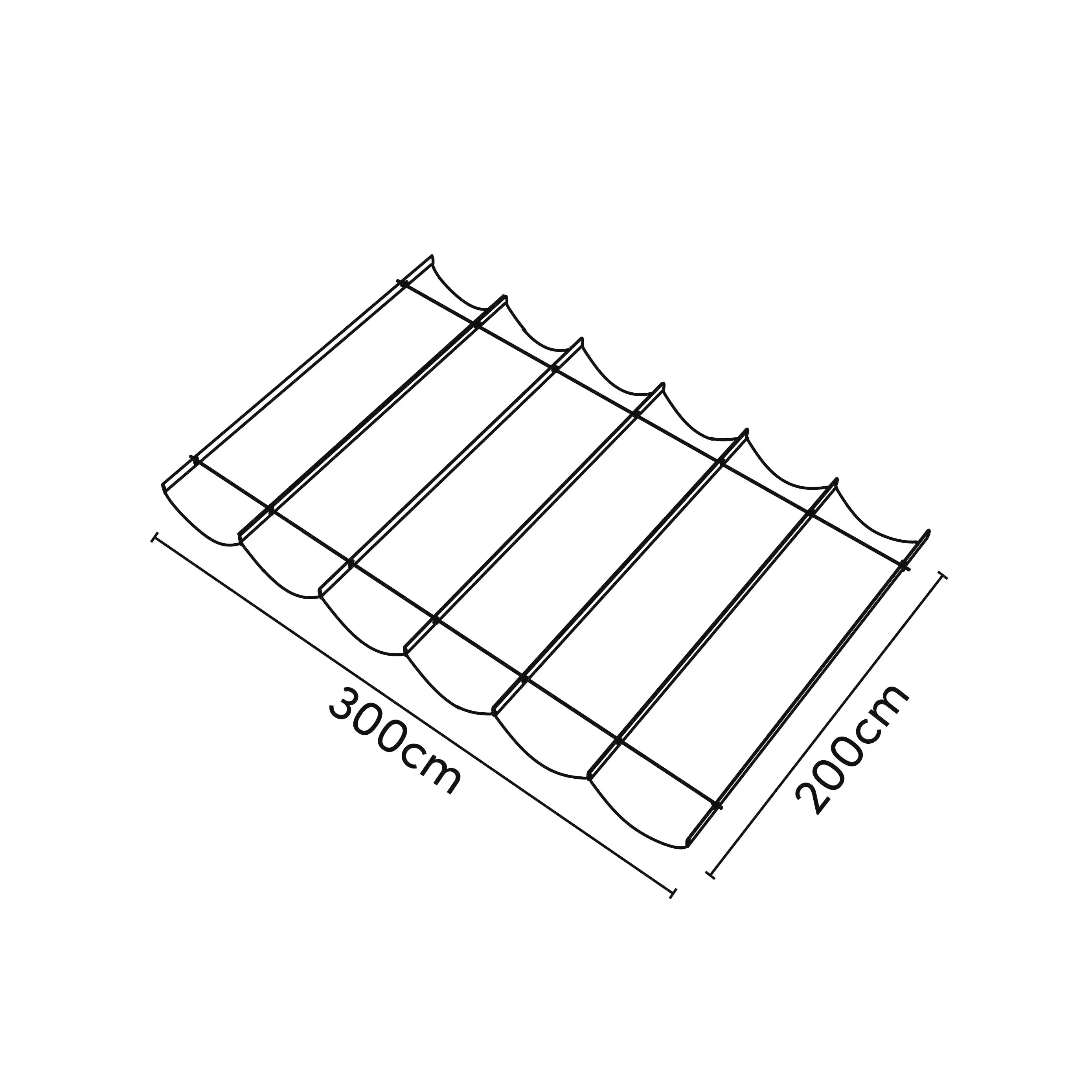 Platinum Faltsonnensegel Coolfit 2 x 3 m grau