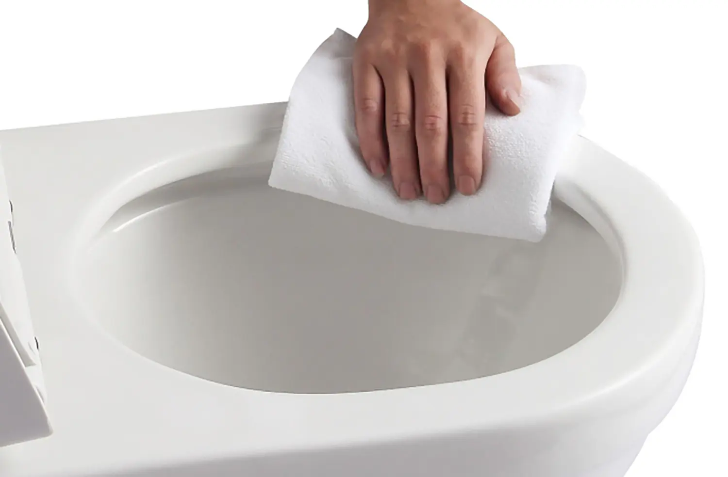 Primaster Wand WC spülrandlos Pandora Tiefspüler weiß inkl. WC Sitz