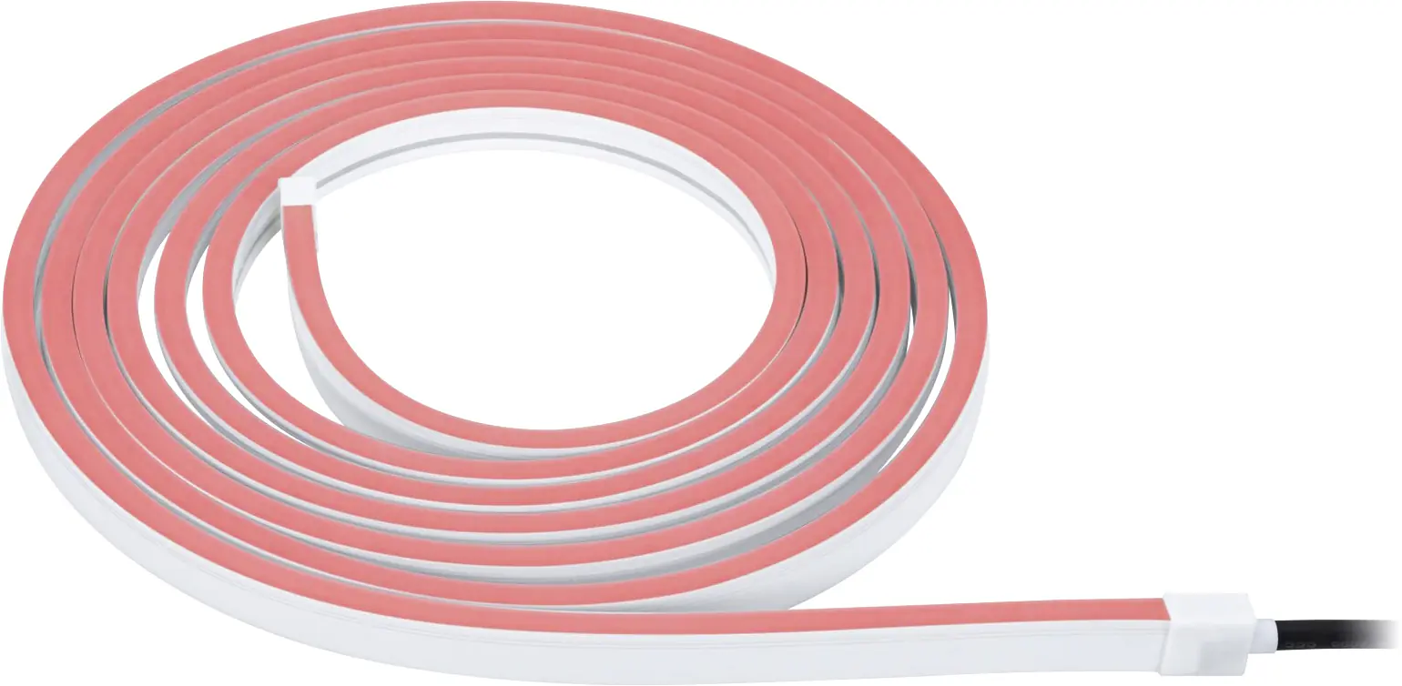 Paulmann Plug & Shine Neon Stripe Outdoor, 5 m, weiß, dimmbar, RGBW