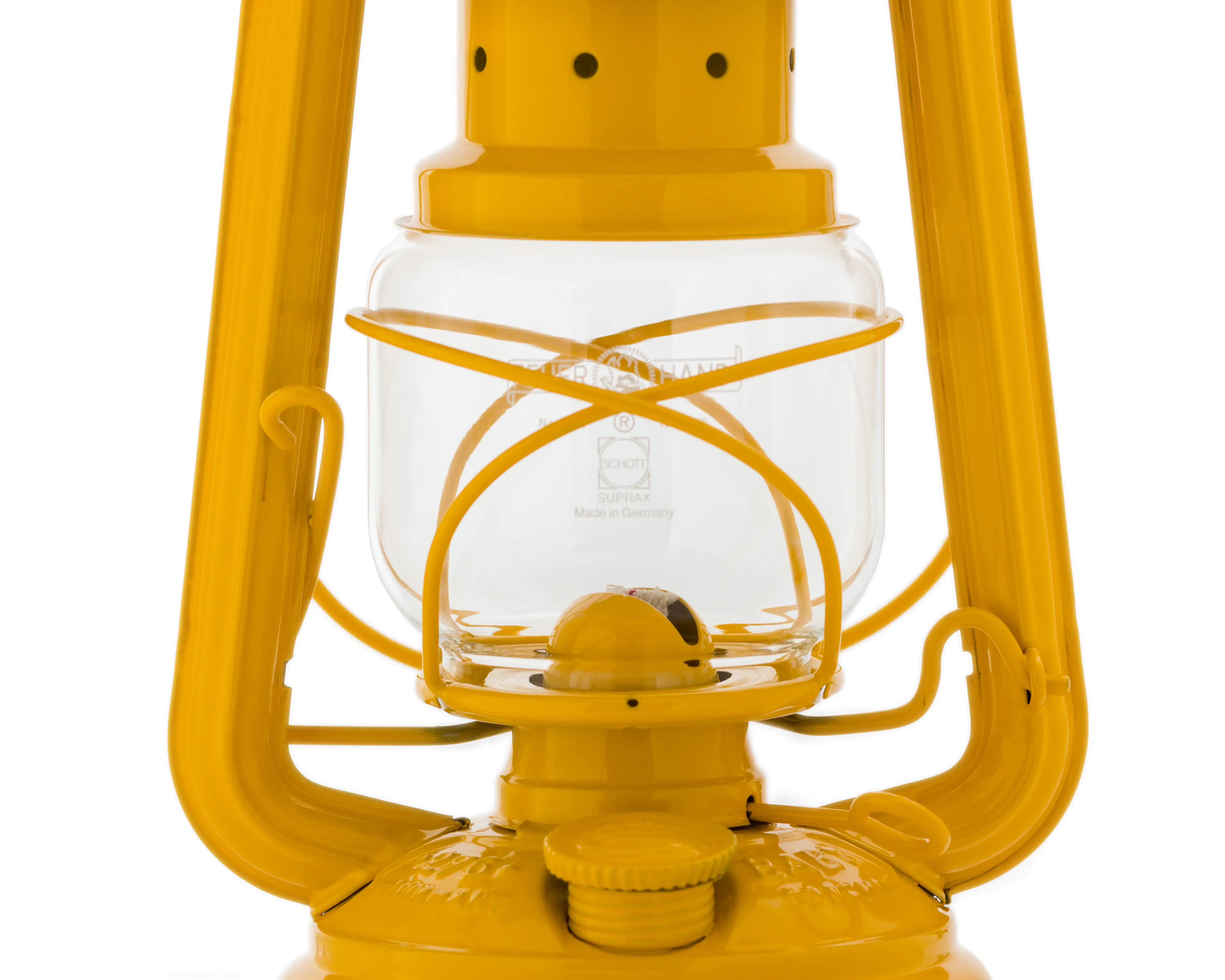 Feuerhand Sturmlaterne Baby Special 276 15 x 26,5 x 13,5 cm signal yellow