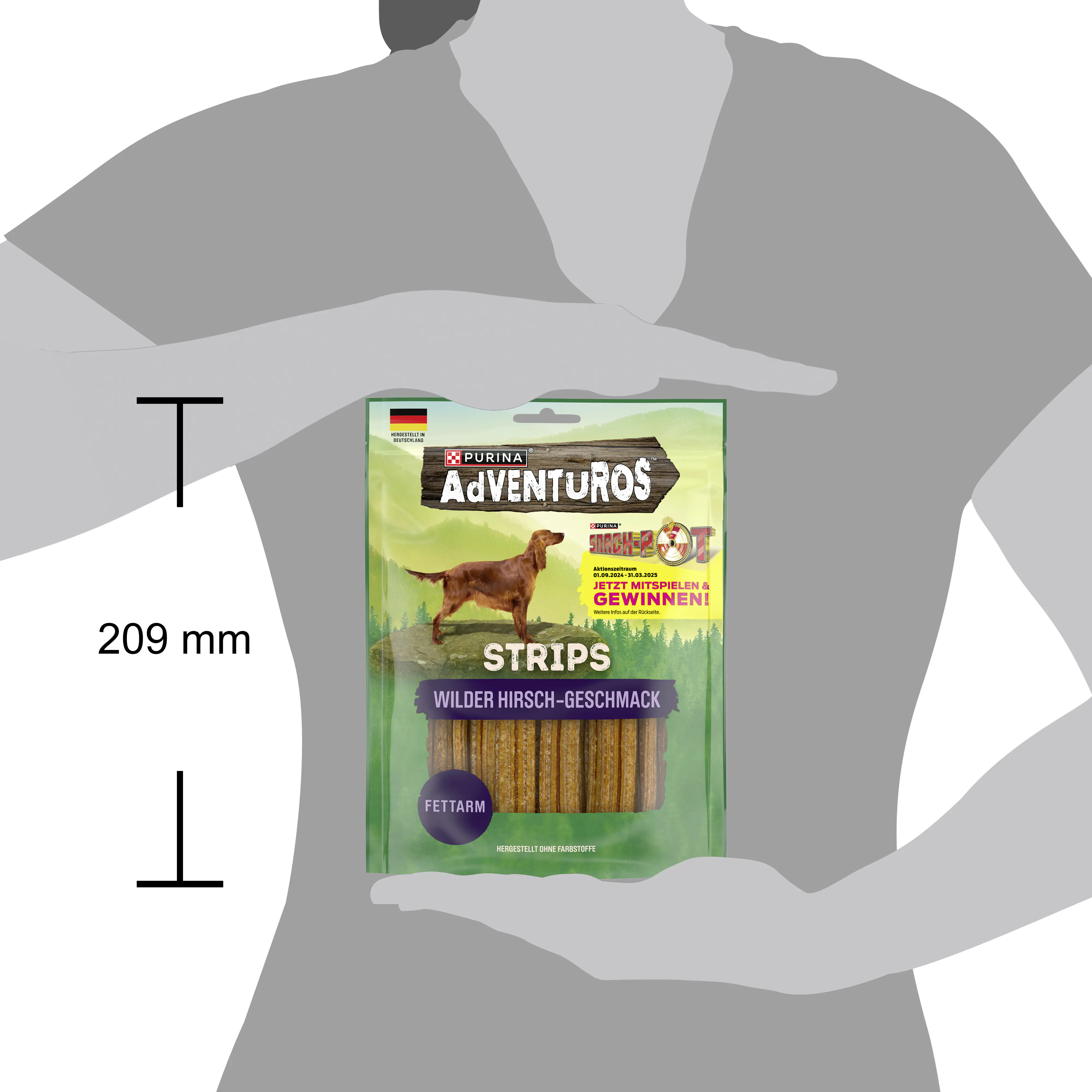 Adventuros mit Hirschgeschmack 90 g