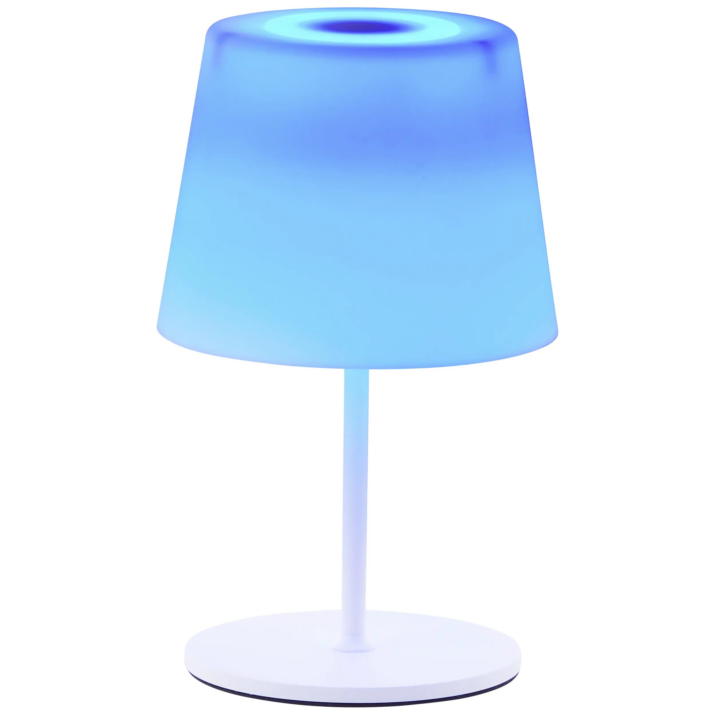 Brilliant Solartischleuchte Picco mit USB-Anschluss dimmbar 4W warmweiß