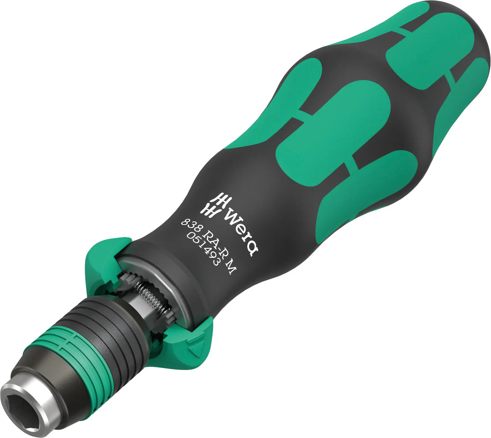 Wera Schraubendreher 838 RA-R M Bit-Handhalter mit Ratschenfunktion 1/4"
