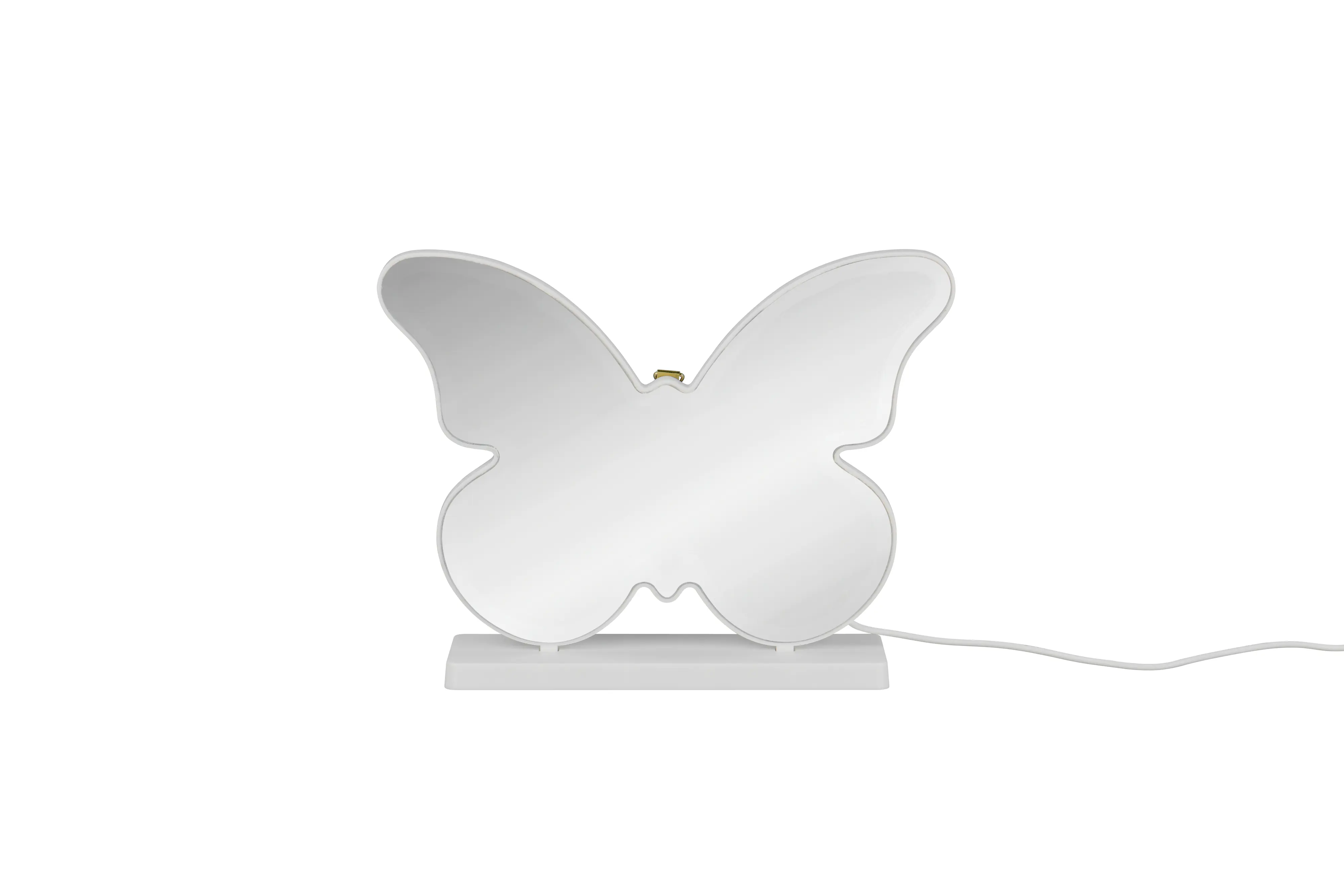 Reality LED-Wandleuchte Papillon 27x26 cm weiß 