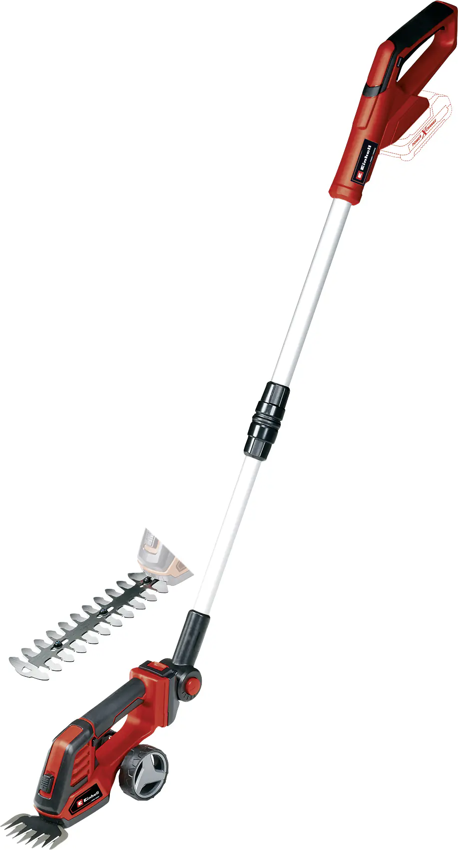 Einhell Akku Gras-/ Strauchschere GE-CG 18/100 Li T-Solo 20cm Schnittbreite