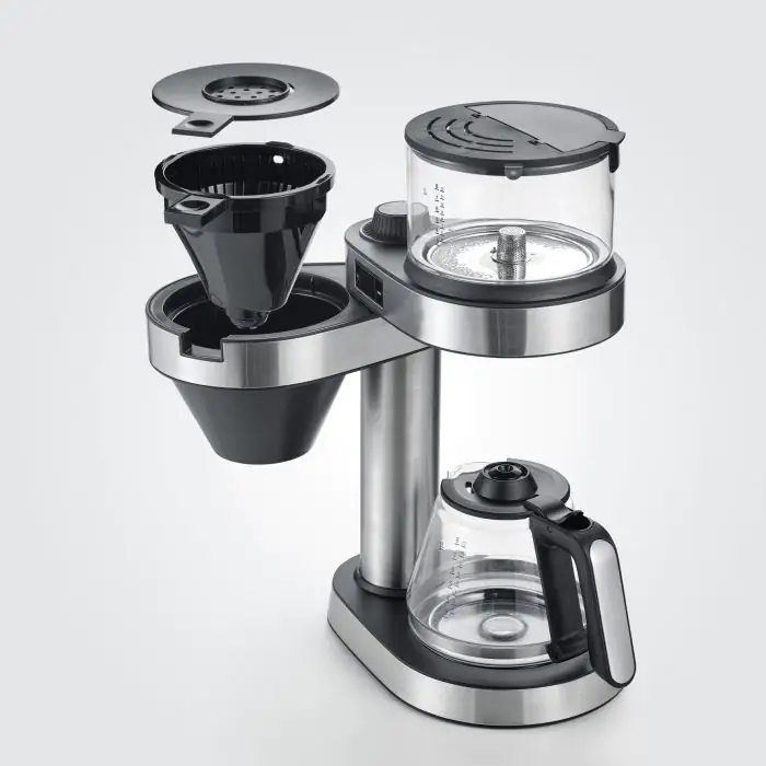 Severin Kaffeemaschine KA5760 Caprice 1-8 Tassen, 1450 Watt, Glas