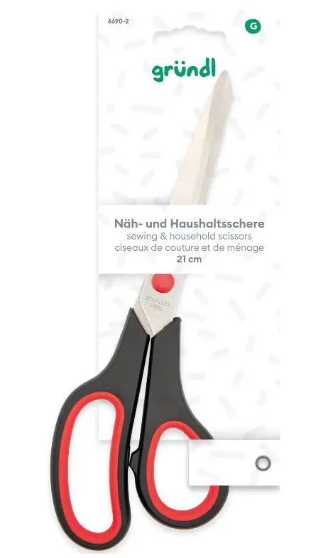 Gründl Näh- und Haushaltsschere 21 cm