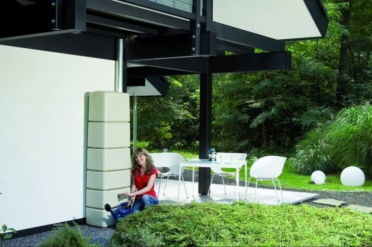 4rain Regenwasser-Wandtank Slim sandbeige 330 l 4rain Regenwasser-Wandtank Slim sandbeige 330 l