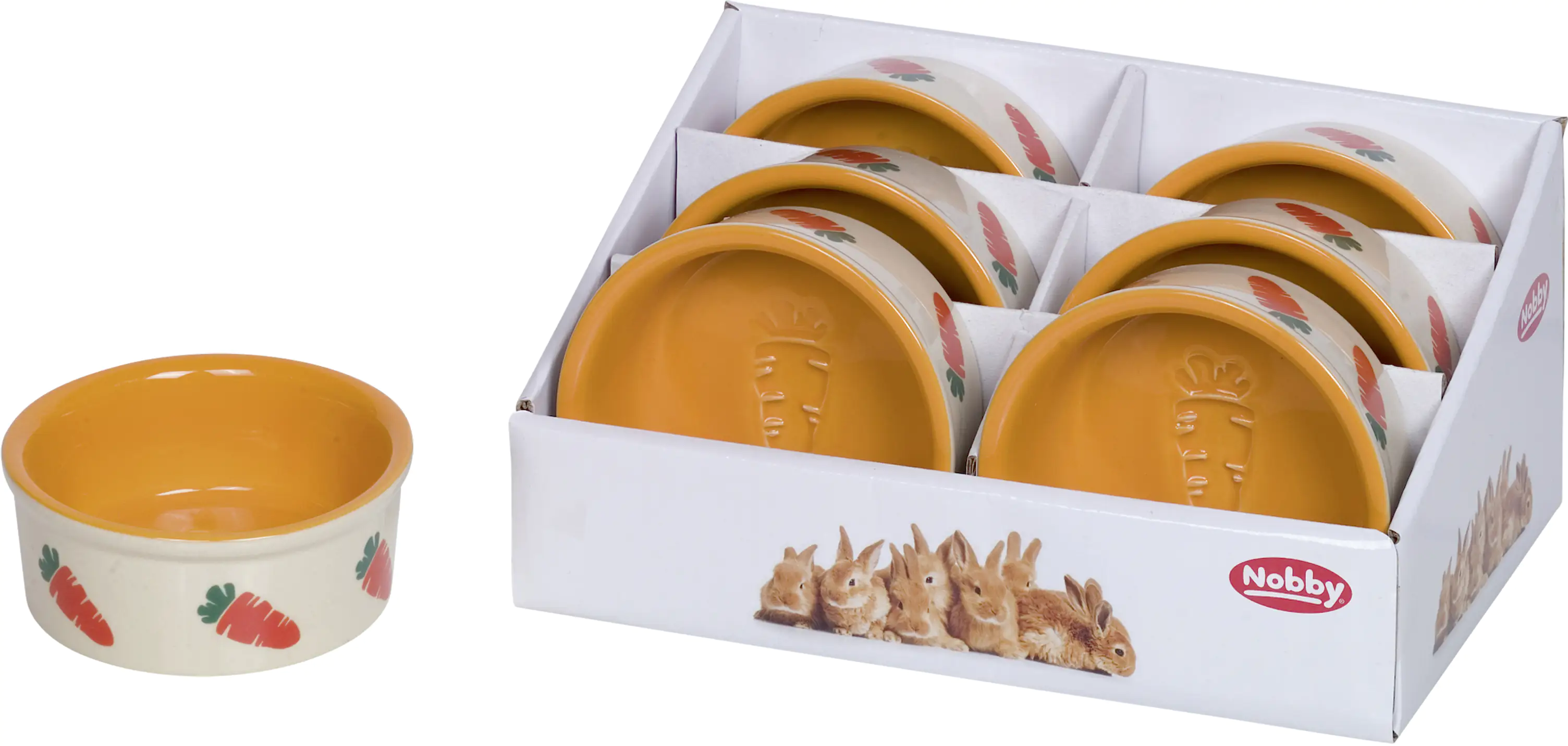 Nobby Nager Keramiknapf CARROT 180 ml Nobby Nager Keramiknapf CARROT 180 ml