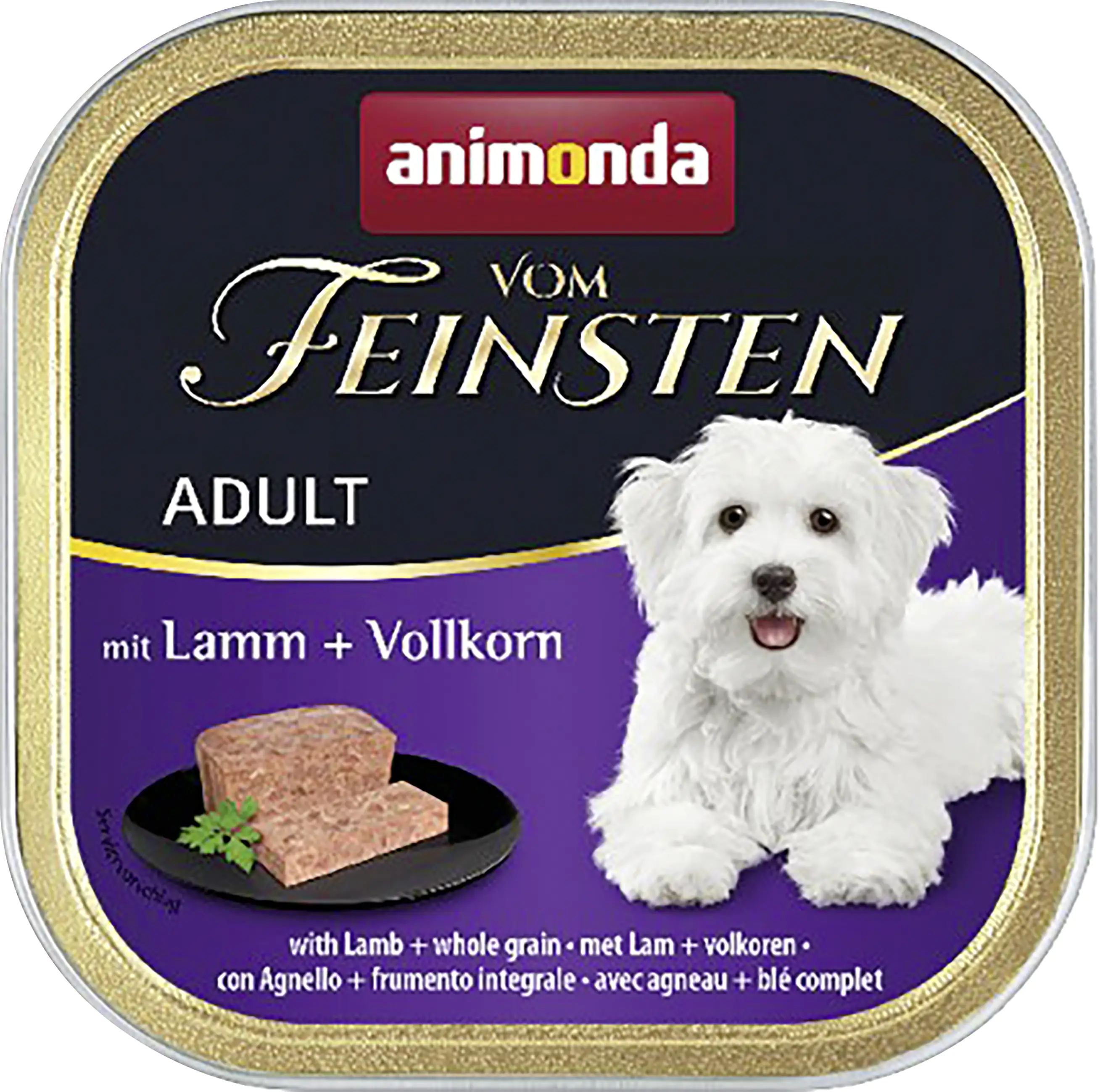 Animonda Vom Feinsten Adult mit Lamm + Vollkorn 150 g Adult