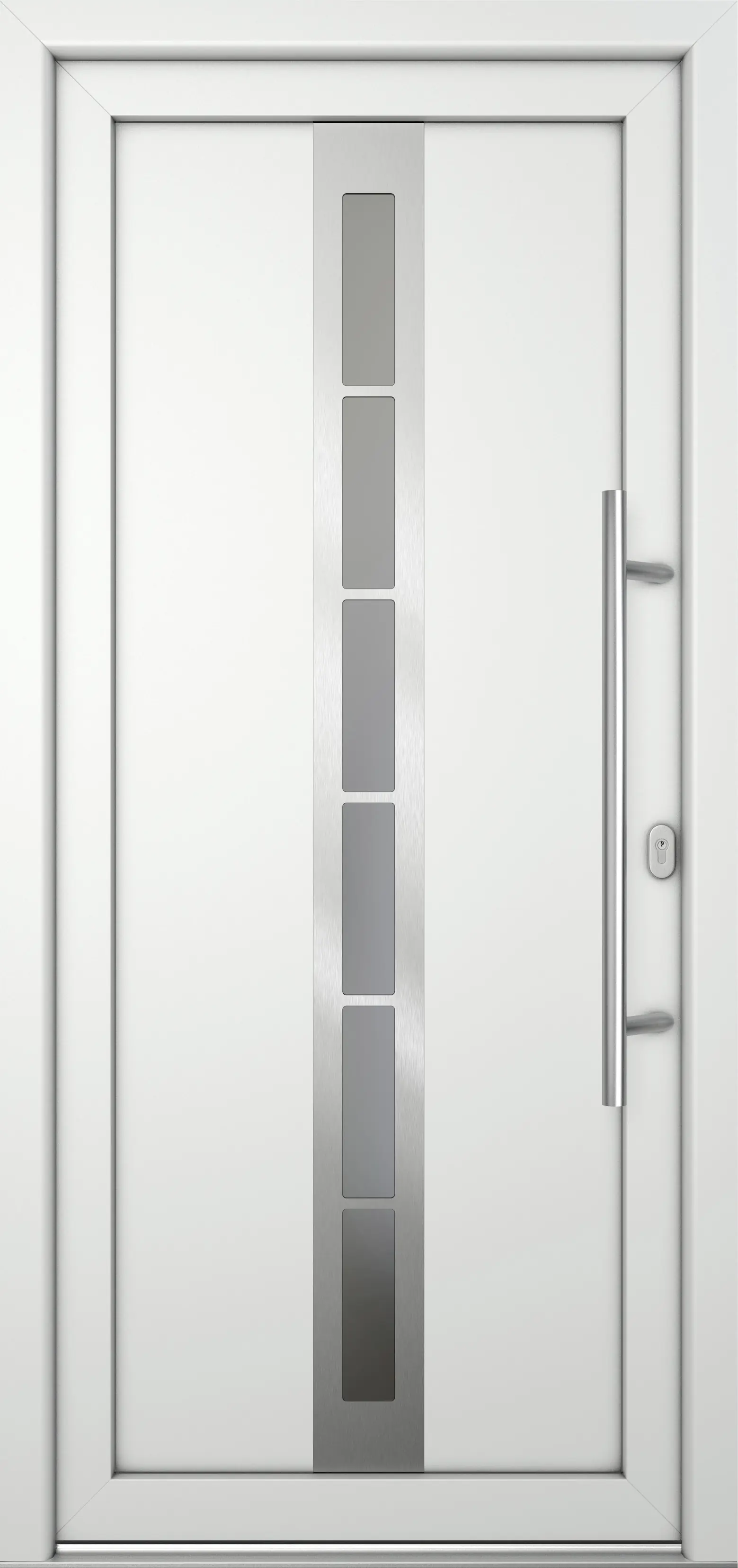 Meeth Haustür Signum Pro PVC Modell 38 88 x 200 cm DIN Rechts weiß