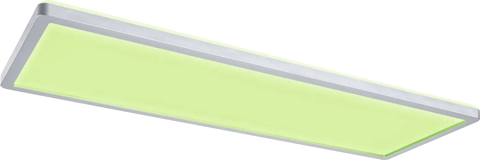 Paulmann LED Panel Atria Shine chrom-matt 58 x 20 cm RGBW Paulmann LED Panel Atria Shine chrom-matt 58 x 20 cm RGBW
