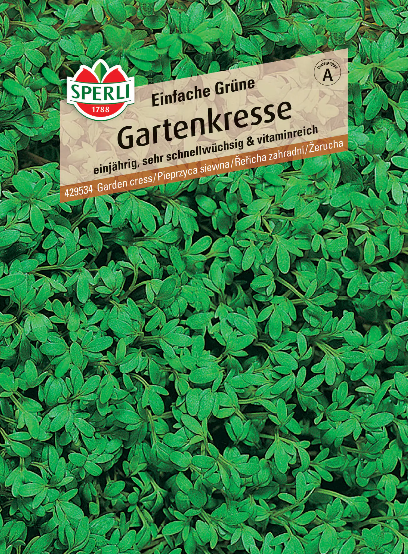 Sperli Gartenkresse Einfache Grüne Sperli Gartenkresse Einfache Grüne
