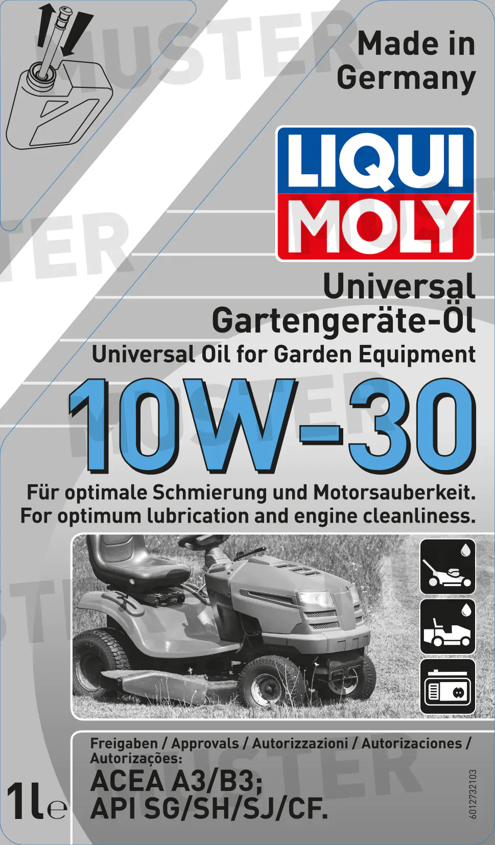 Liqui Moly Gartengeräteöl universal 10W-30 1 L