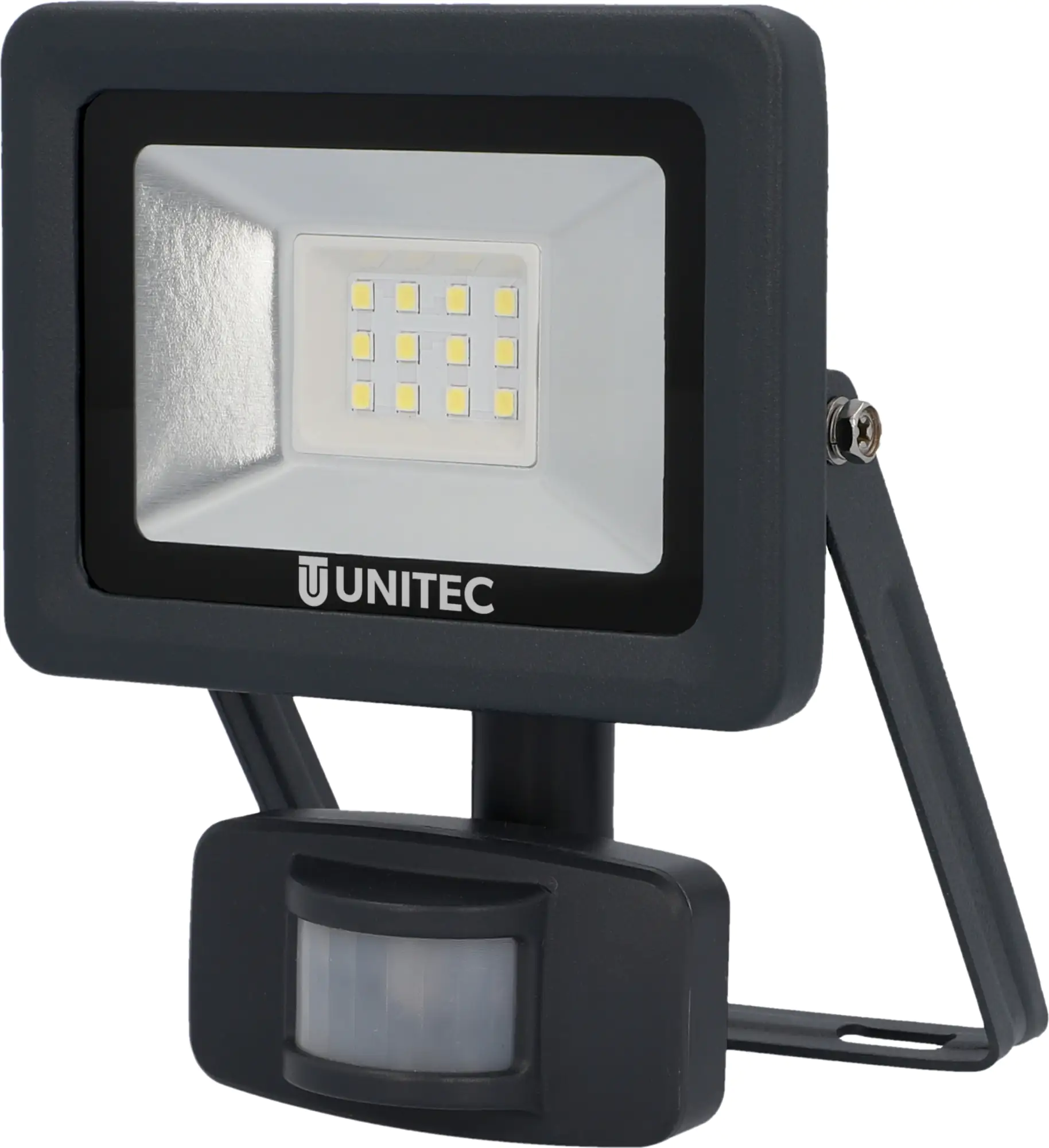 UniTec LED Strahler anthrazit mit Bewegungsmelder 7 W 850 lm UniTec LED Strahler anthrazit mit Bewegungsmelder 7 W 850 lm