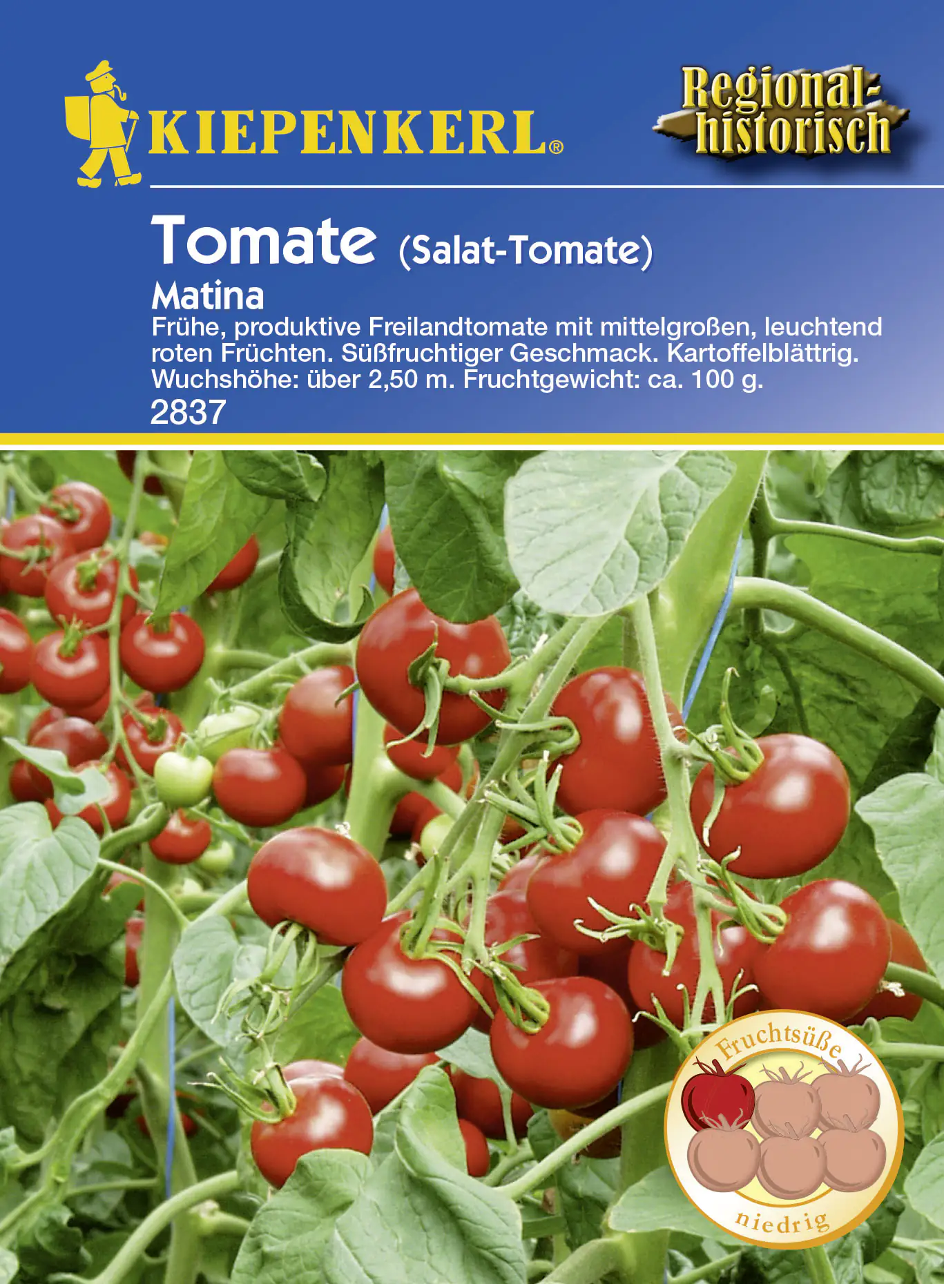 4000159178373 Kiepenkerl Salat-Tomate Matina - 35 Korn
