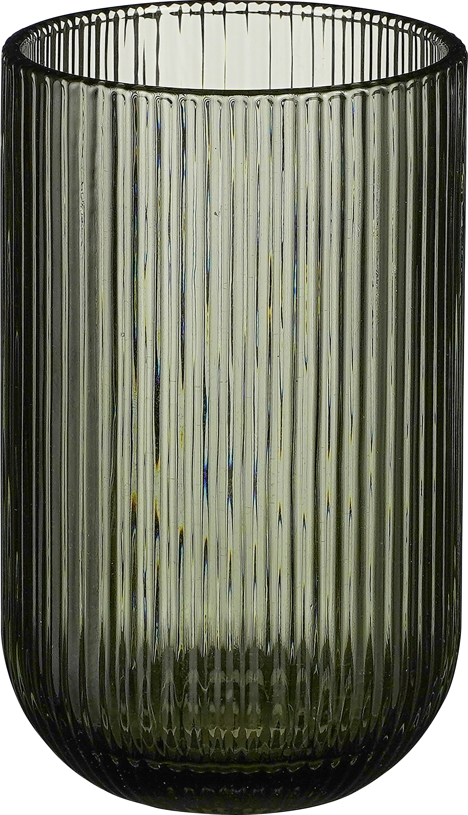 Mica Merlot Trinkglas grau 13 x Ø 8 cm