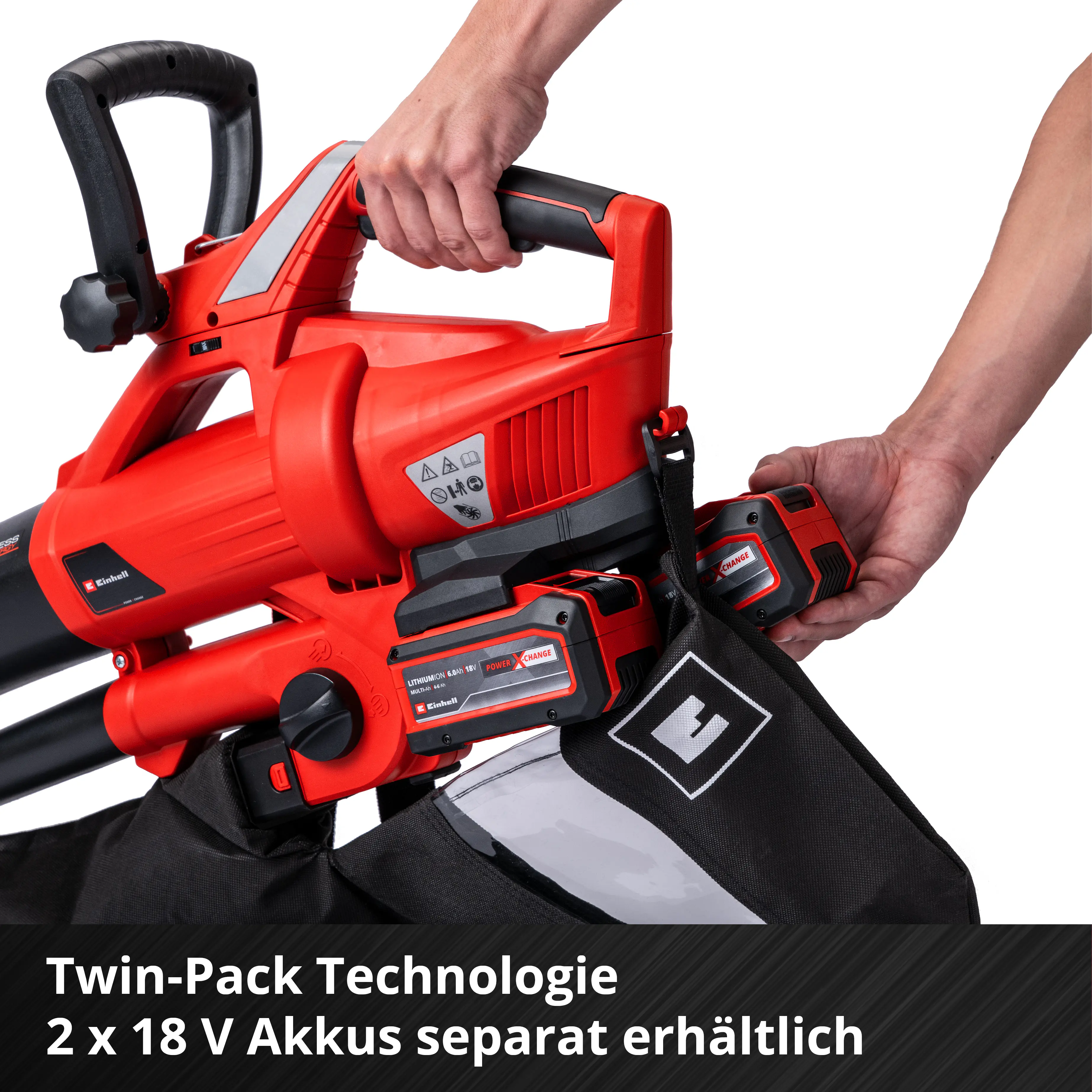 Einhell Akku Laubsauger GE-CL 36 Li E-Solo