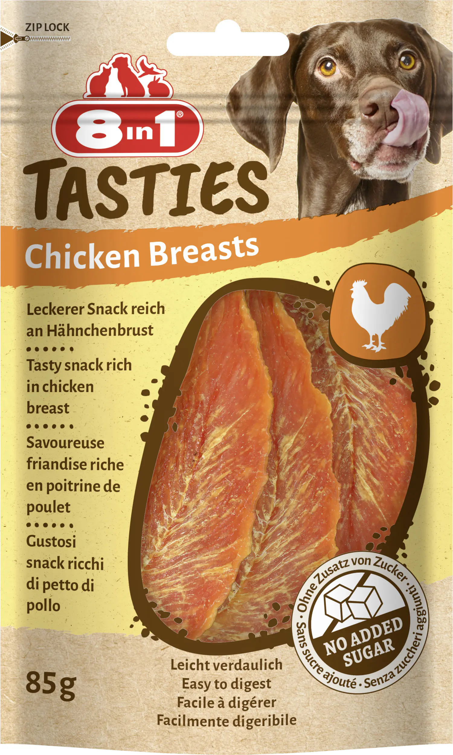 8in1 Hundeleckerli Chicken Breasts 85 g
