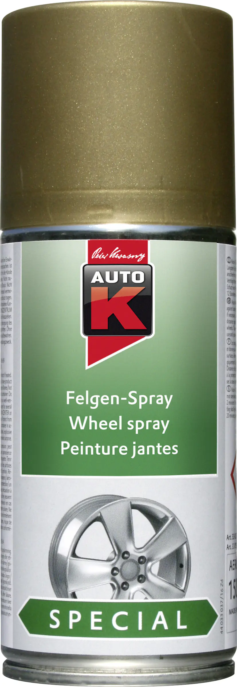Auto-K Felgenspray Spezial gold 150ml