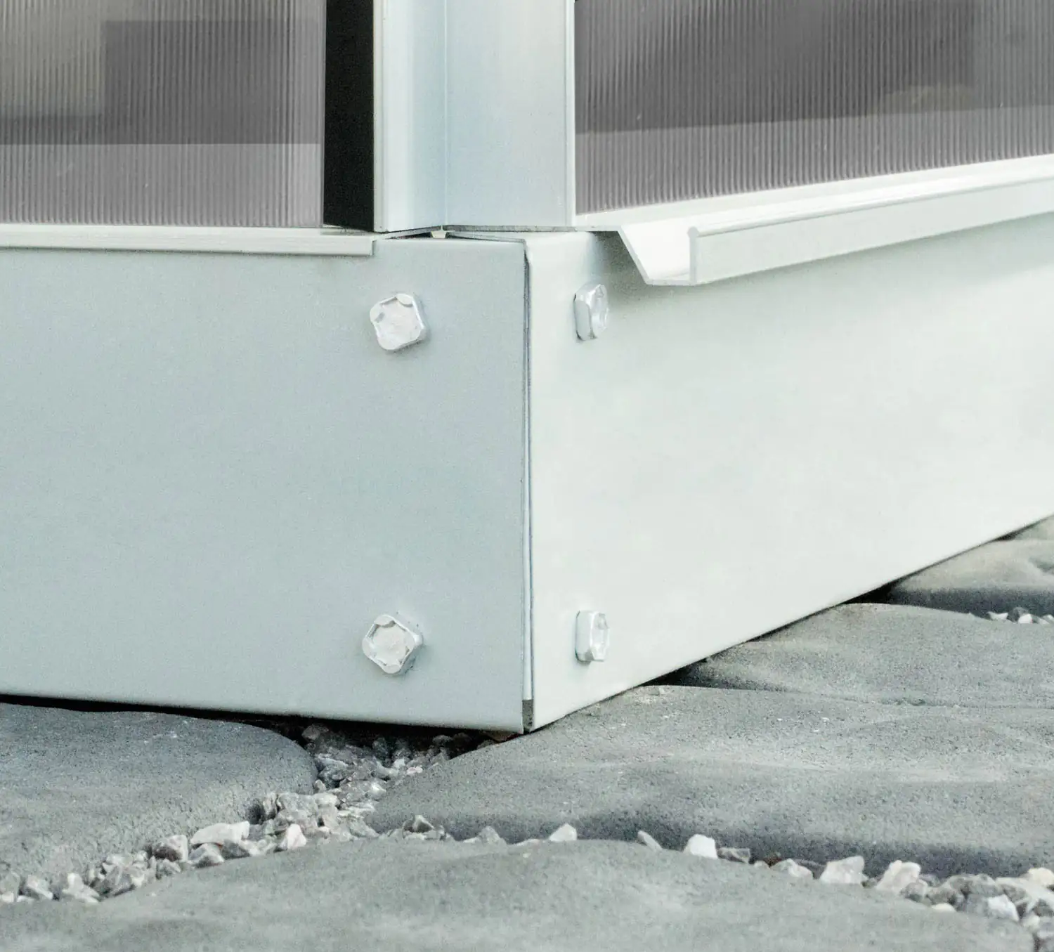 Vitavia Fundamentrahmen 4400 192 x 228 cm aluminium 12,5 cm hoch