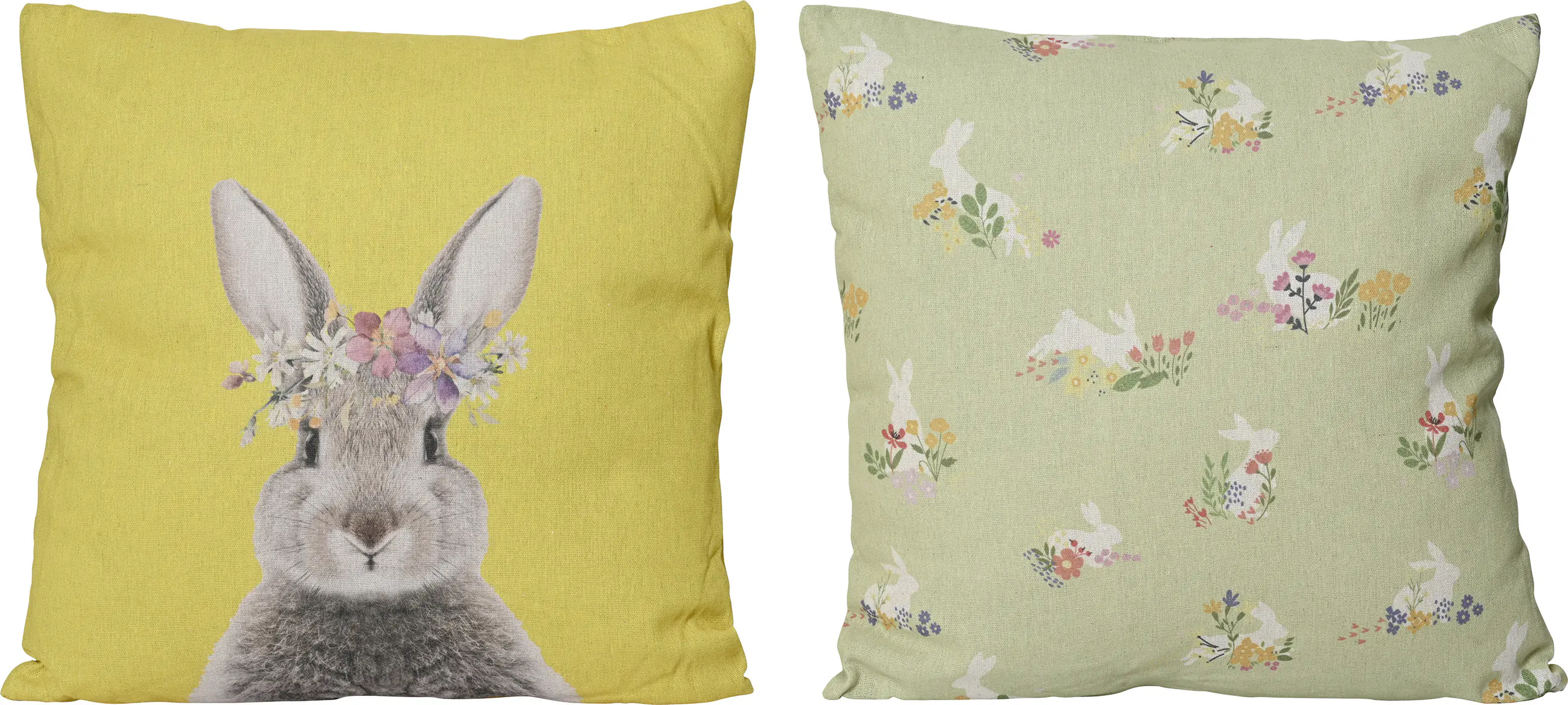 Kaemingk Deko-Kissen Ostern Polyester 2-fach sortiert 45 x 45 cm bunt