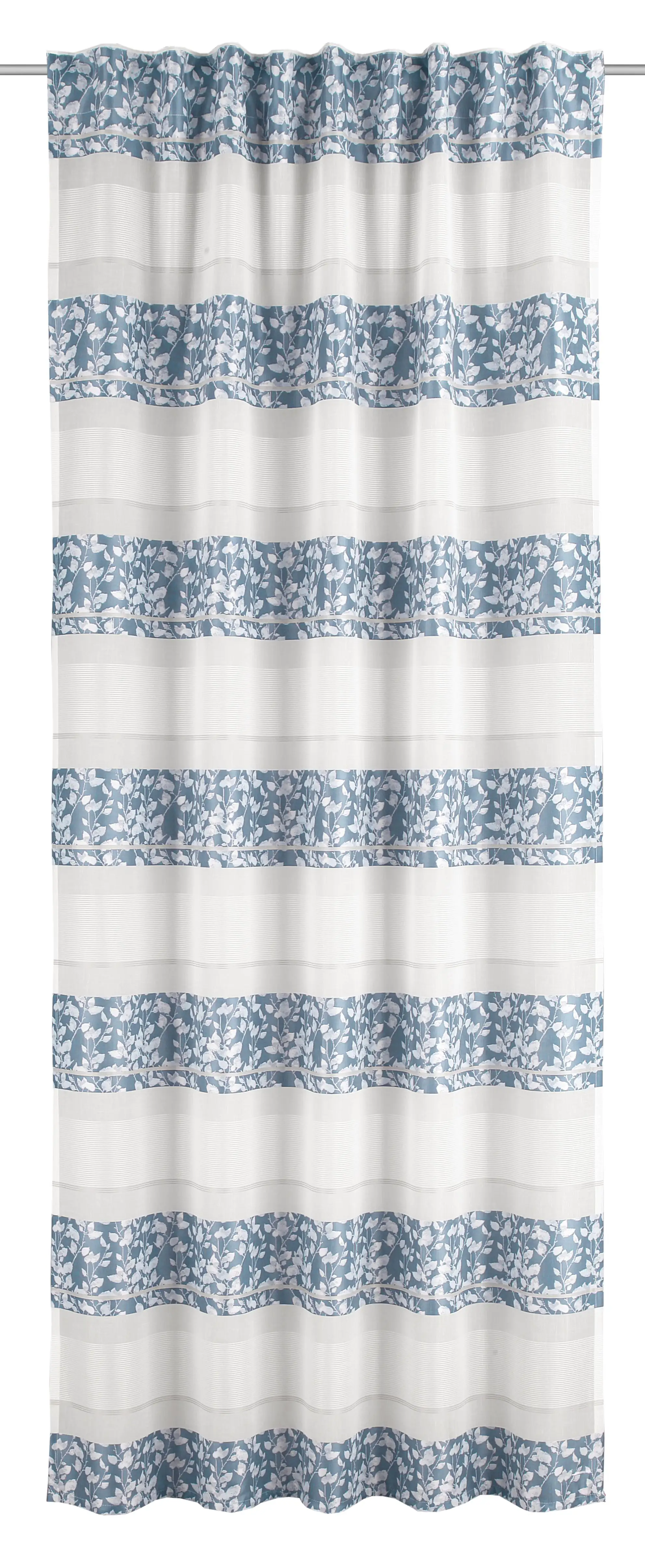 Neusser Collection Dekoschla Blätter blau, 135 x 245 cm