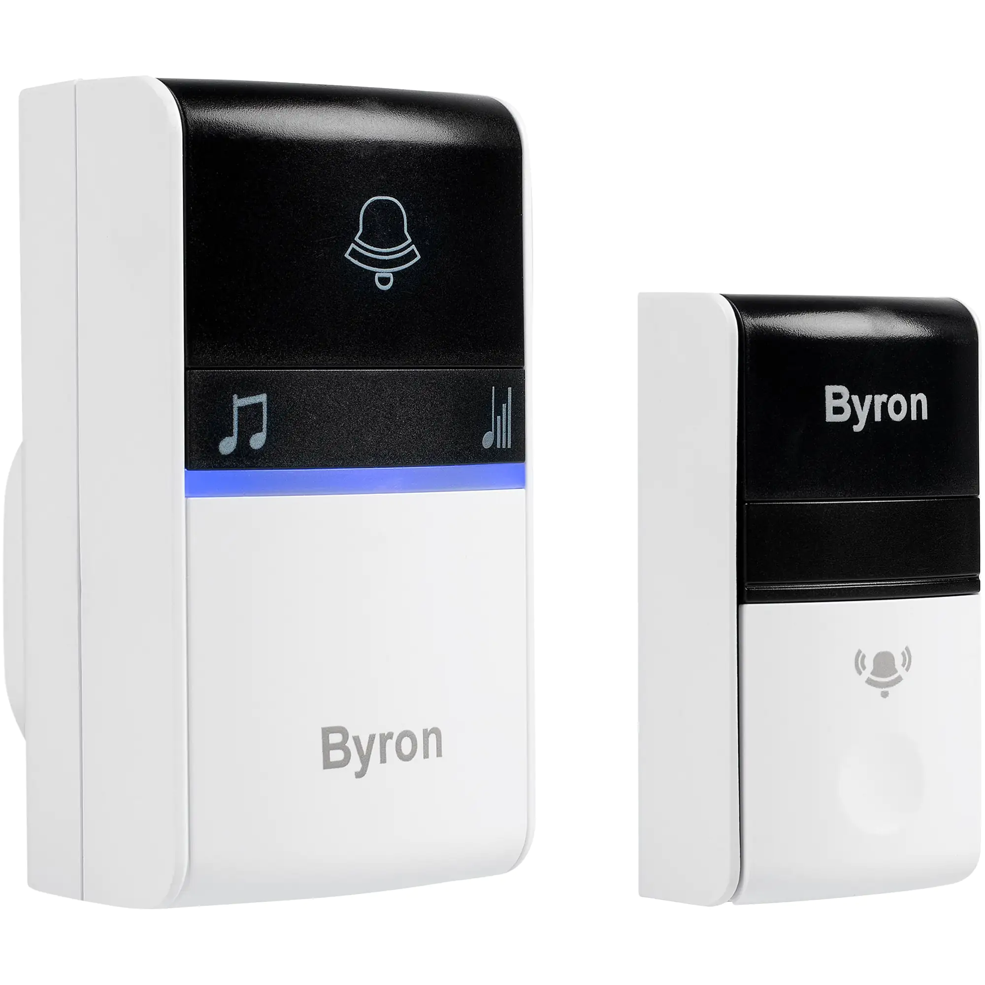 Byron Funk-Türklingel Set grau