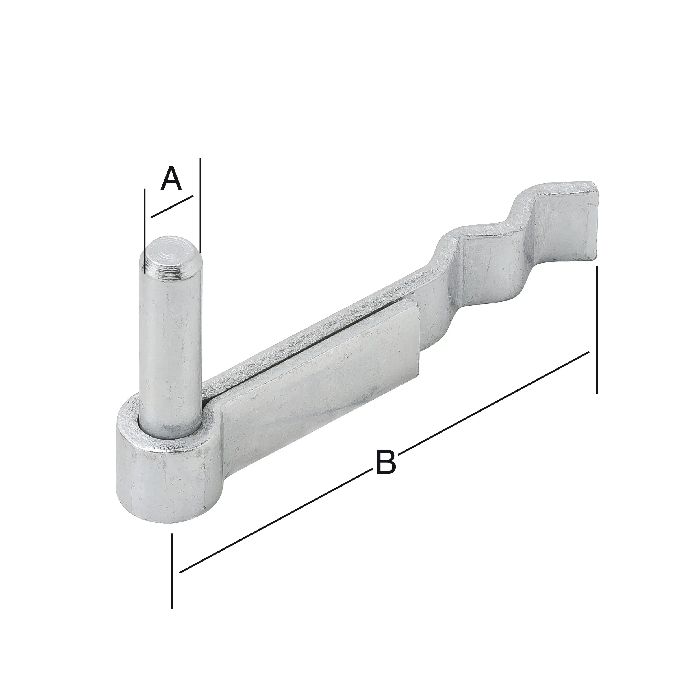Vormann Kloben verzinkt 13 x 115 mm