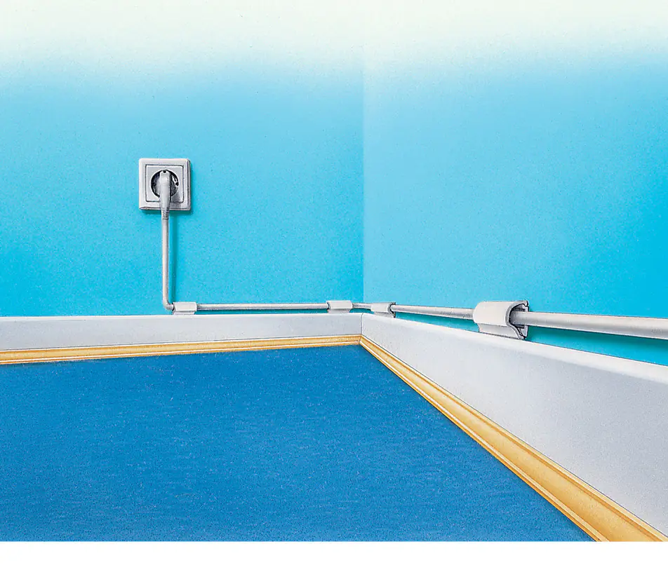 tesa Powerstrips Kabel Clip weiß