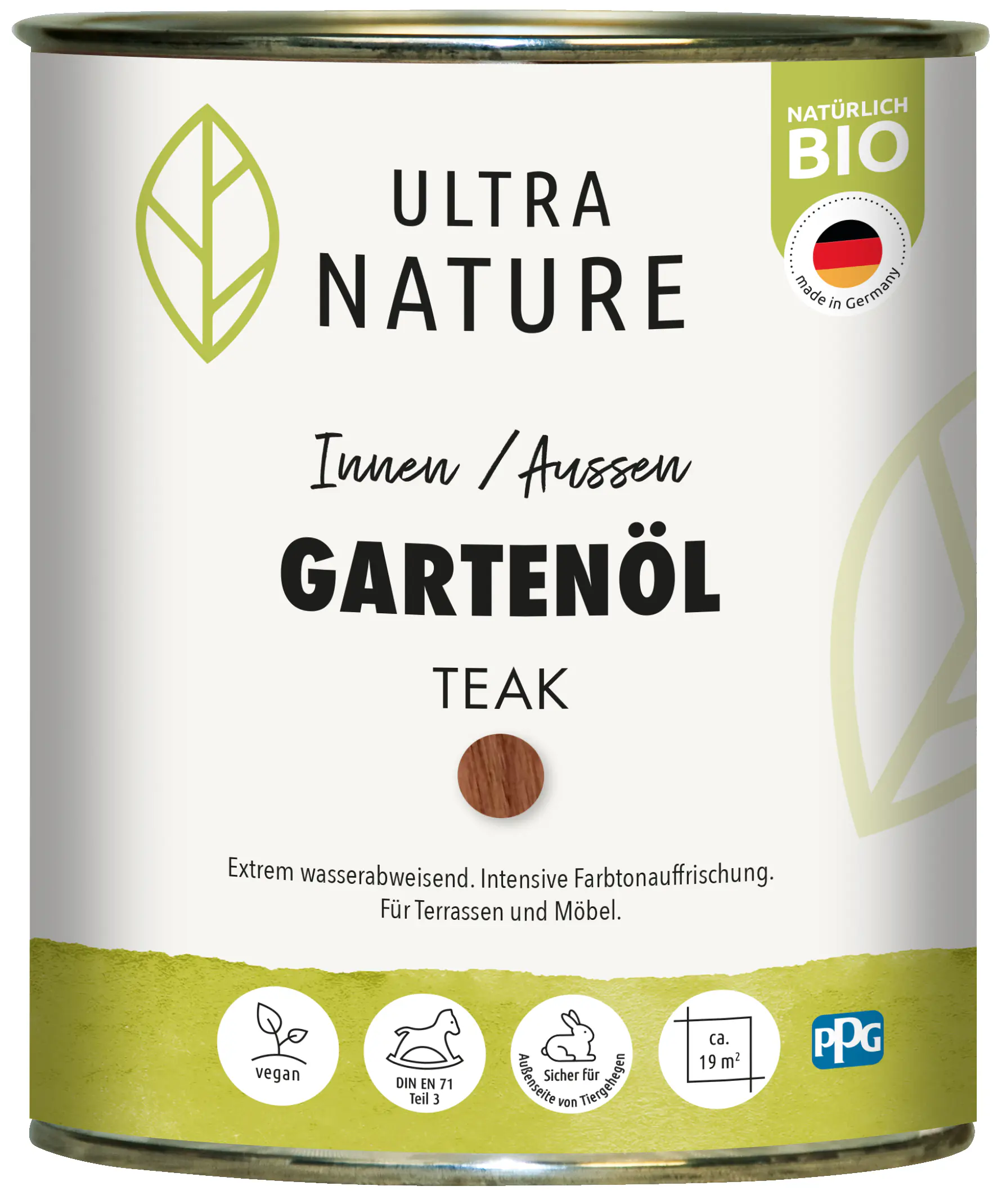 Ultra Nature Garten Öl 750 ml teak