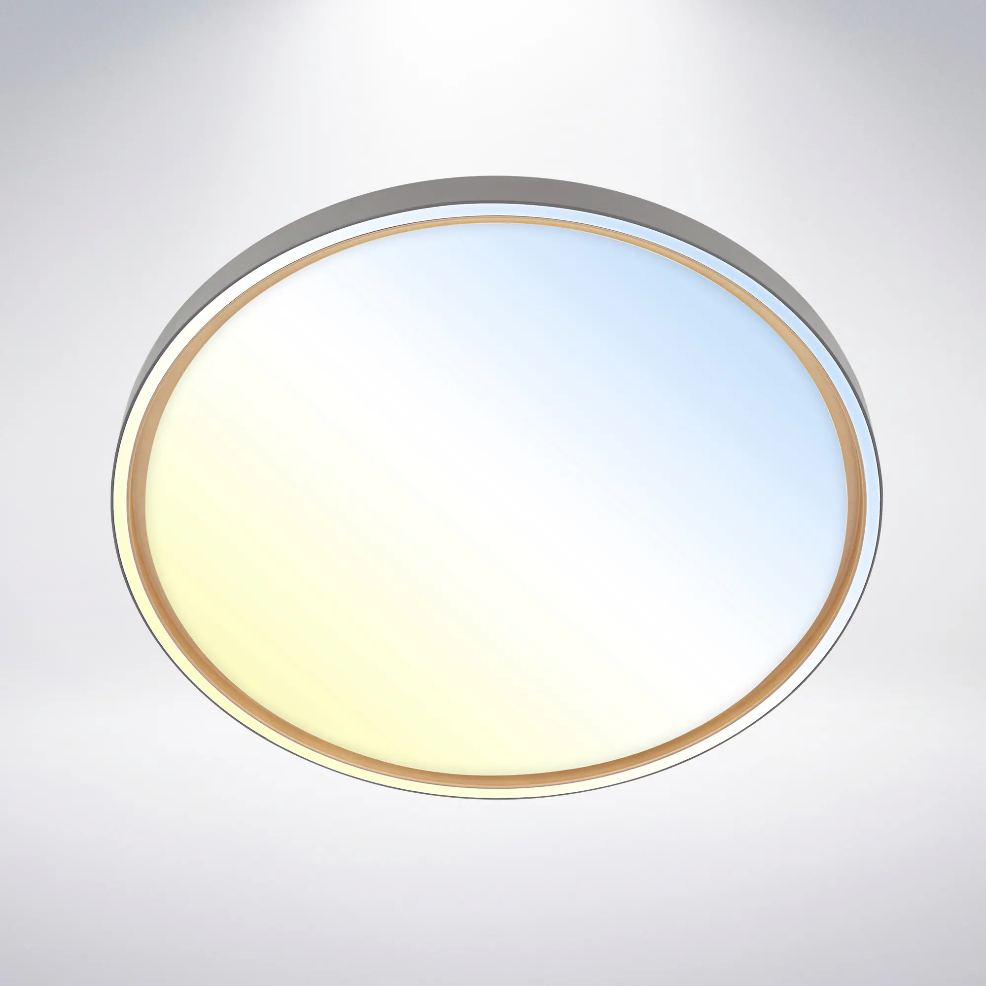 Briloner LED-Deckenleuchte Ina Ø 49,5 cm anthrazit CCT dimmbar