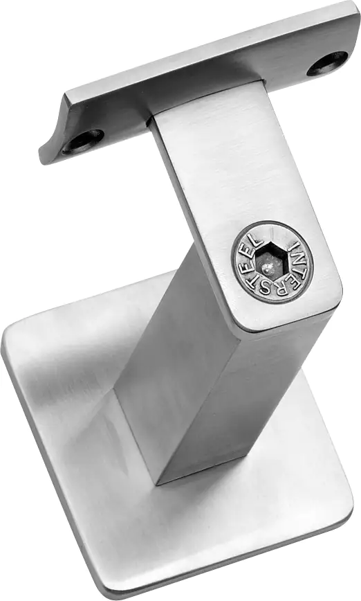 Intersteel Geländerhalter Edelstahl gebürstet mit Auflage Intersteel Geländerhalter Edelstahl gebürstet mit Auflage