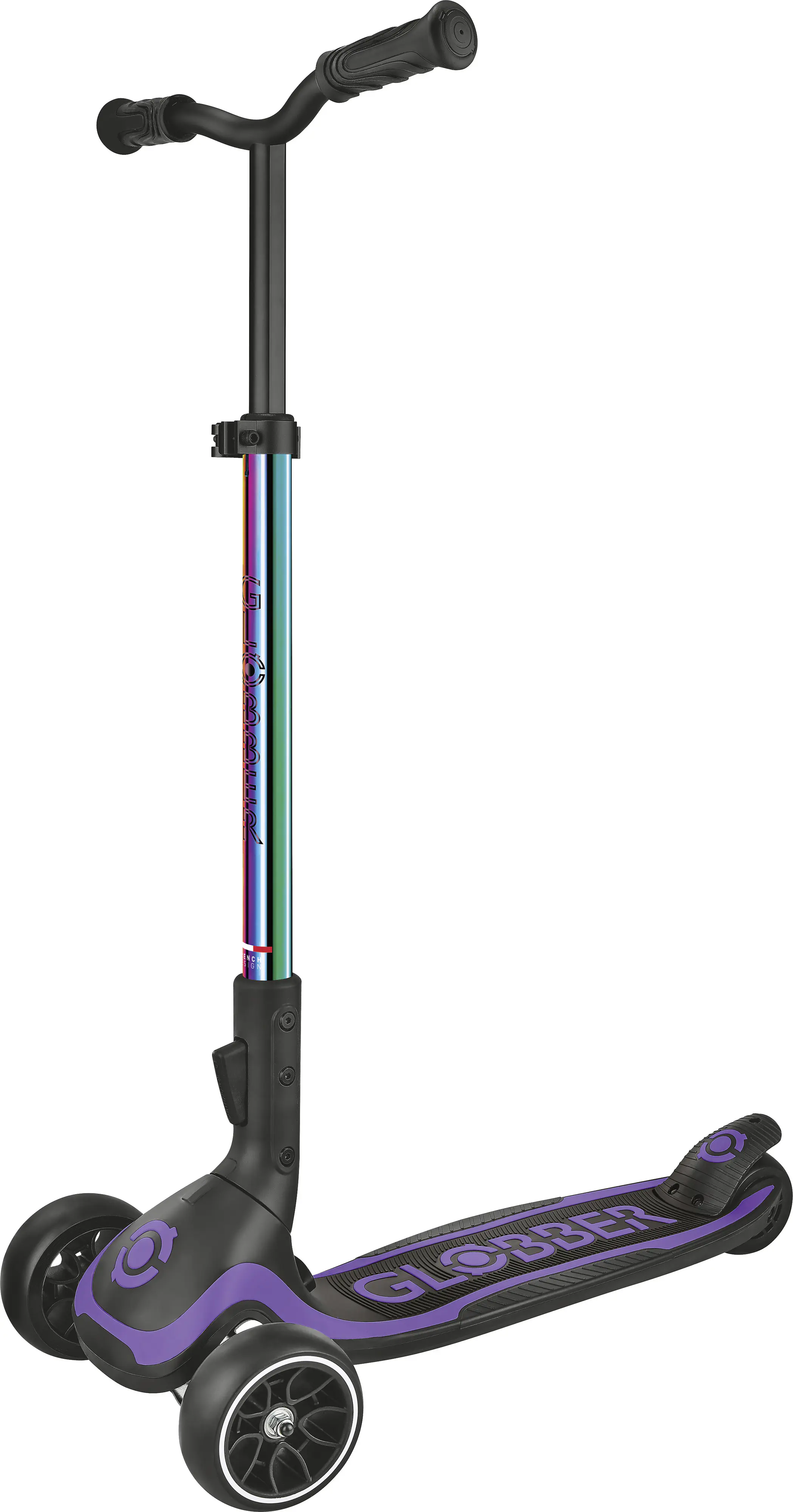 Globber Scooter für Kinder Ultimum schwarz/lila