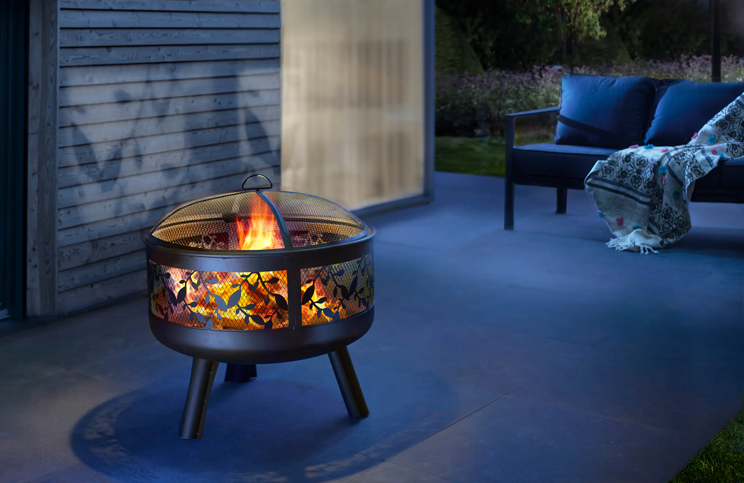 Buschbeck Feuerschale Leaves 61 x 61 x 61 cm