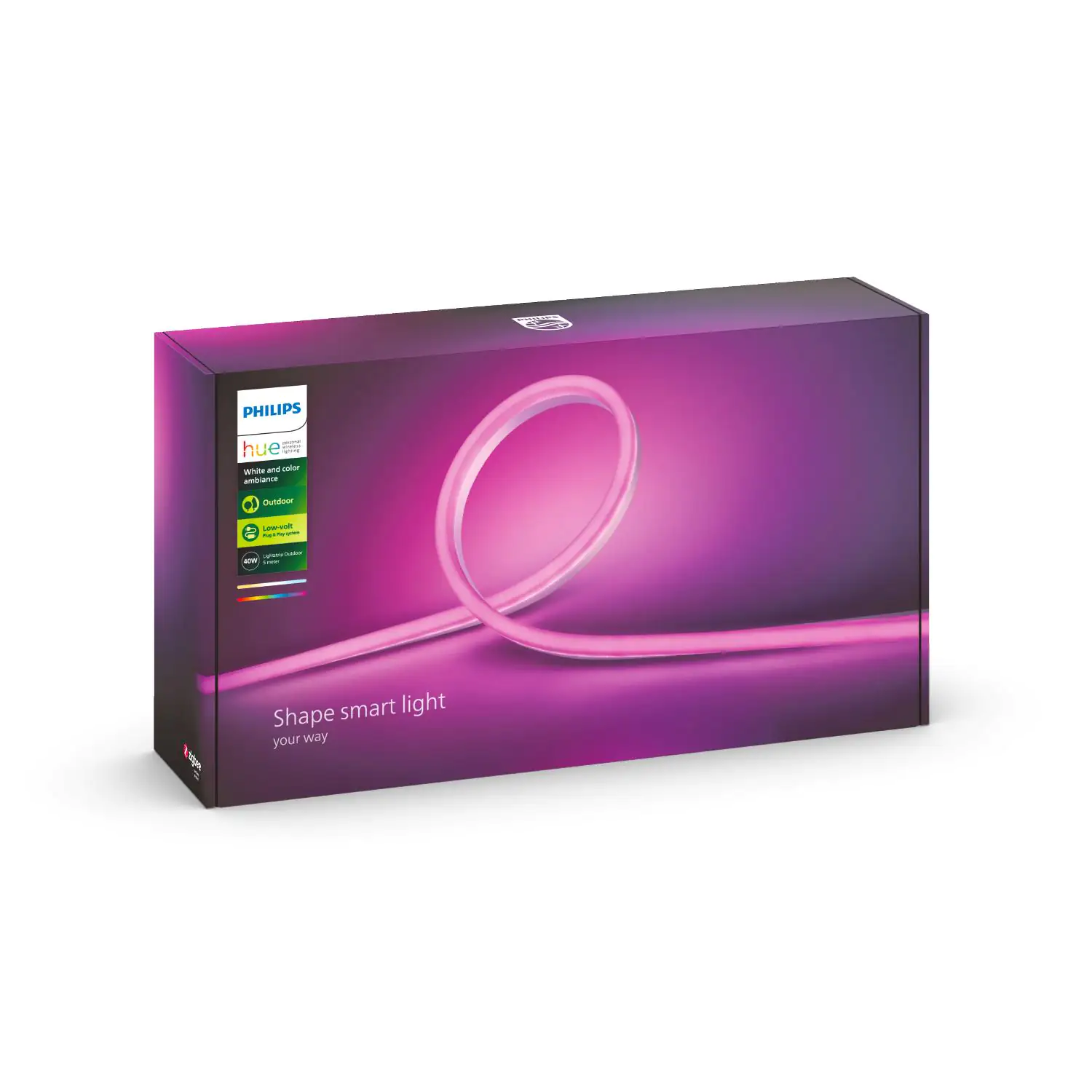 Philips Hue LED Lightstrip White & Color Ambiance Outdoor 5 m Basis