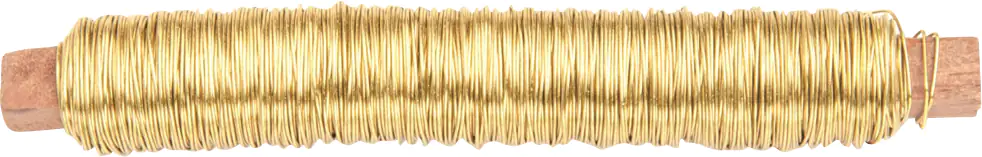 Glorex Wickeldraht goldfarben, 0,5 mm