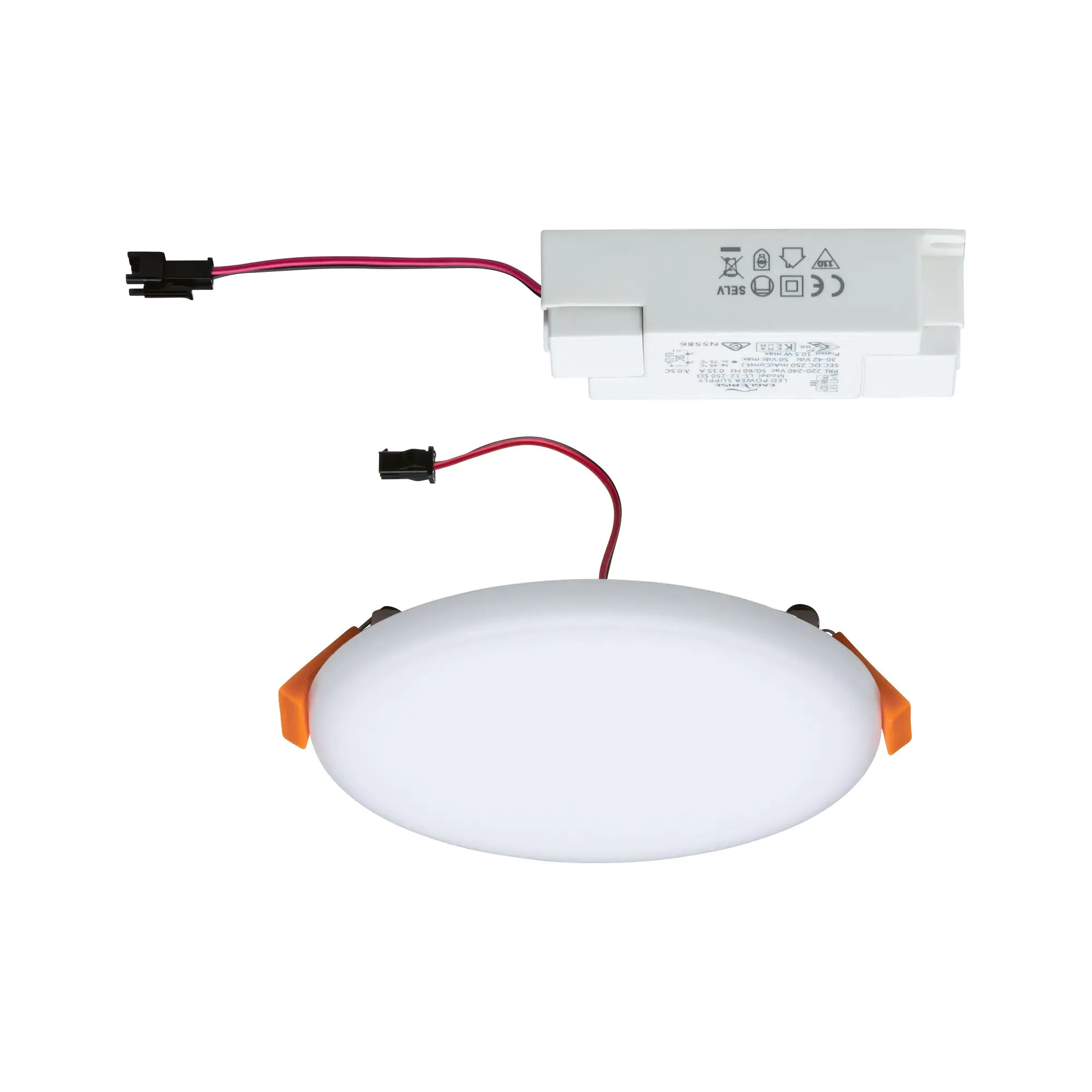 Paulmann Einbauleuchte LED Veluna Varifit rund Ø 12,5 cm 8,5 W satin