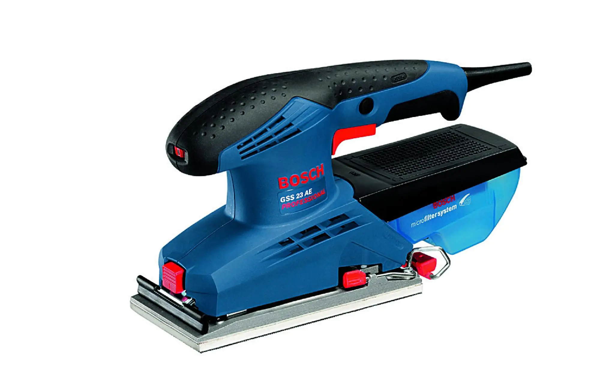 Bosch Professional Schwingschleifer GSS 23 AE inkl. 6 Schleifblätter